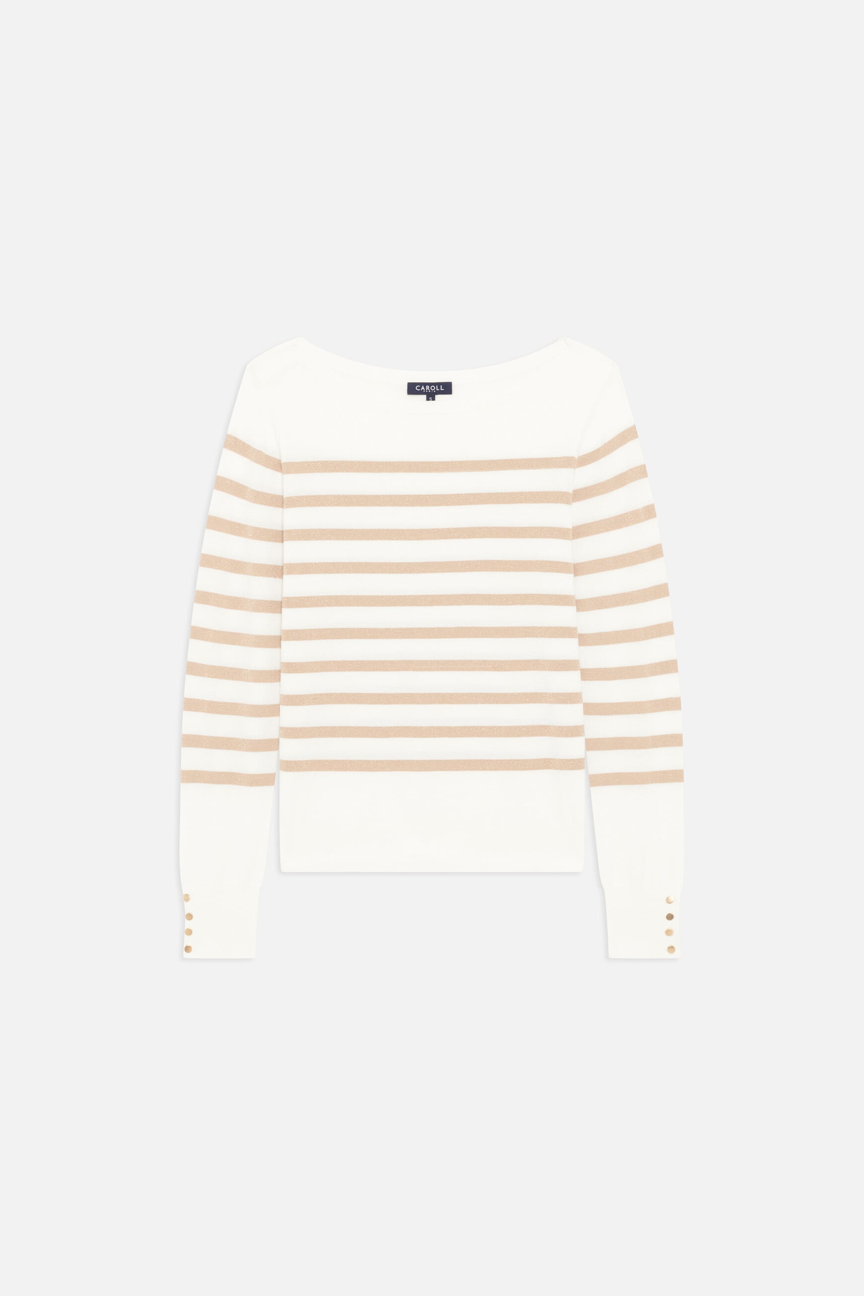 Pull mjulie couleur or femme