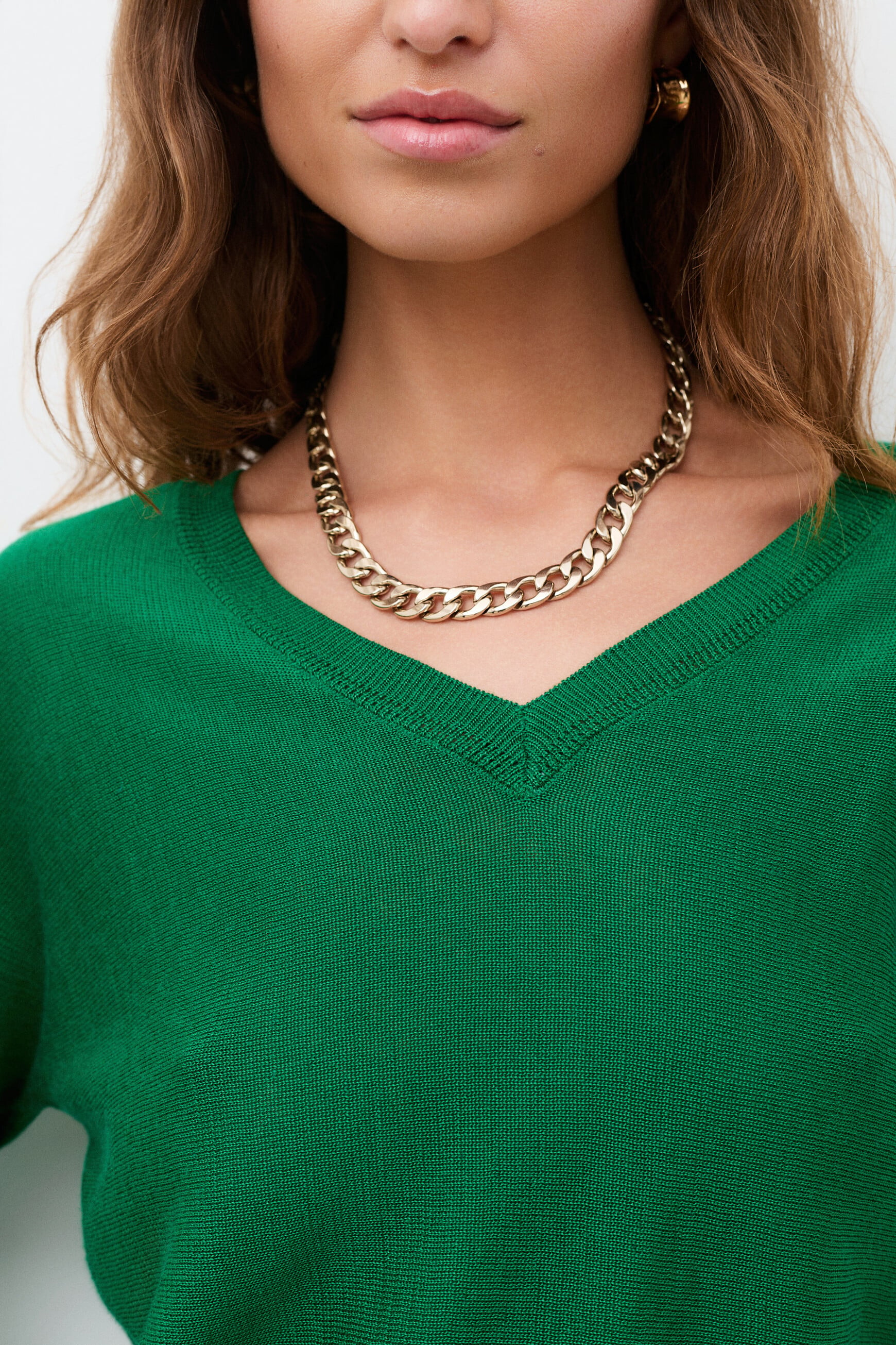 Pull Mcallista vert femme