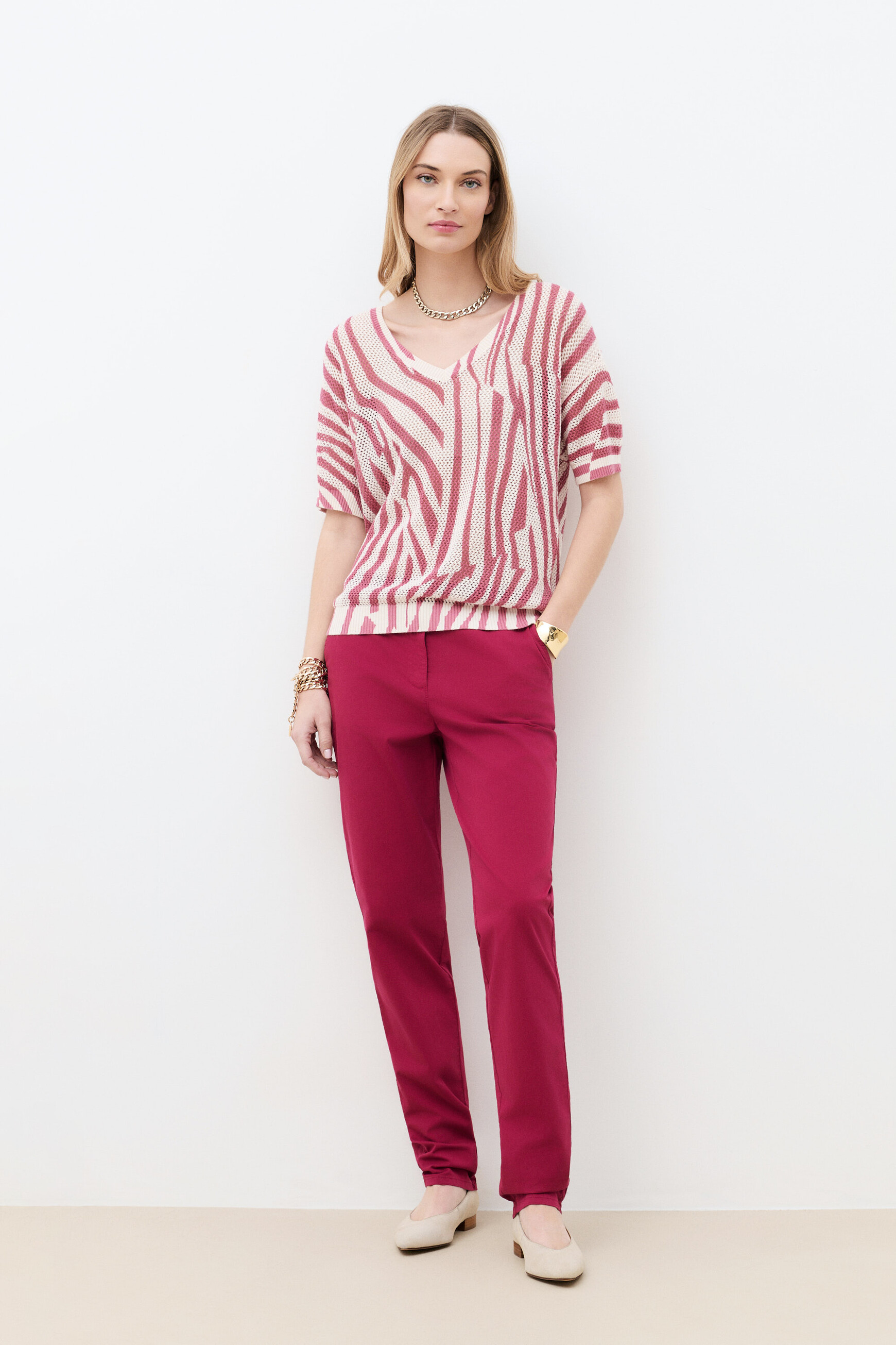 Pull Miami2 bordeaux femme