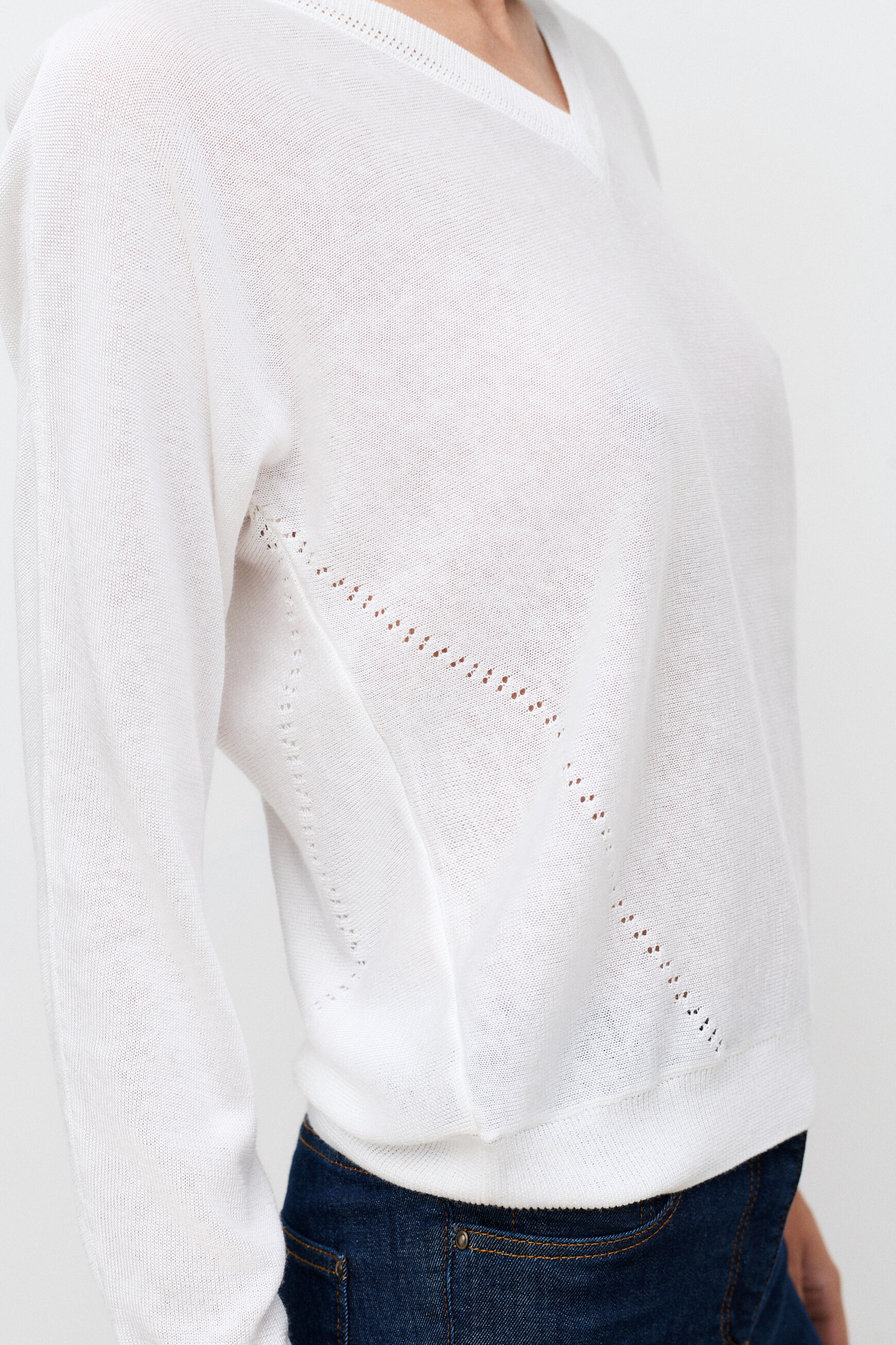 Pull Mcallista ecru femme