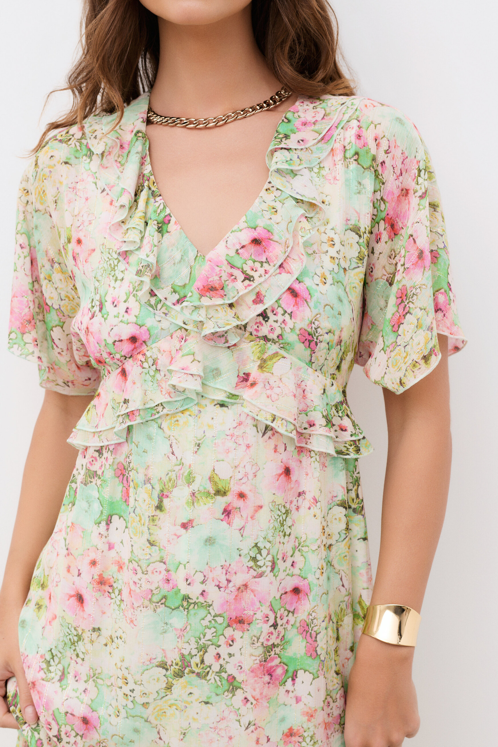 Robe Rcamille vert clair femme
