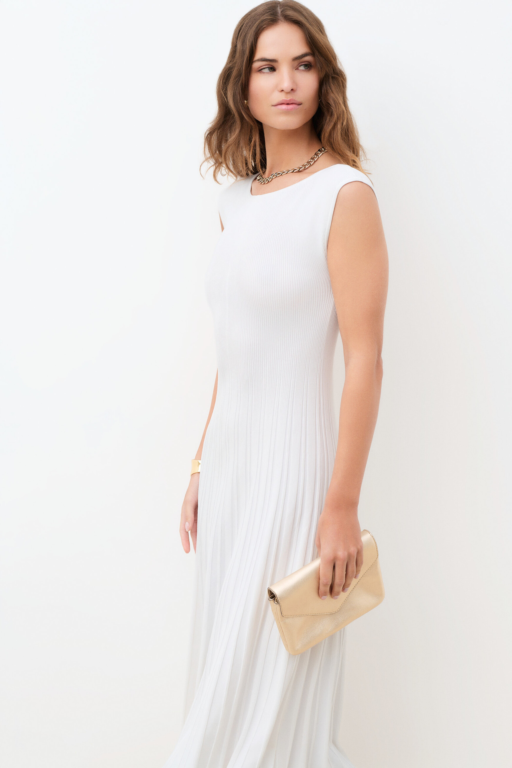 Robe Rdana ecru femme