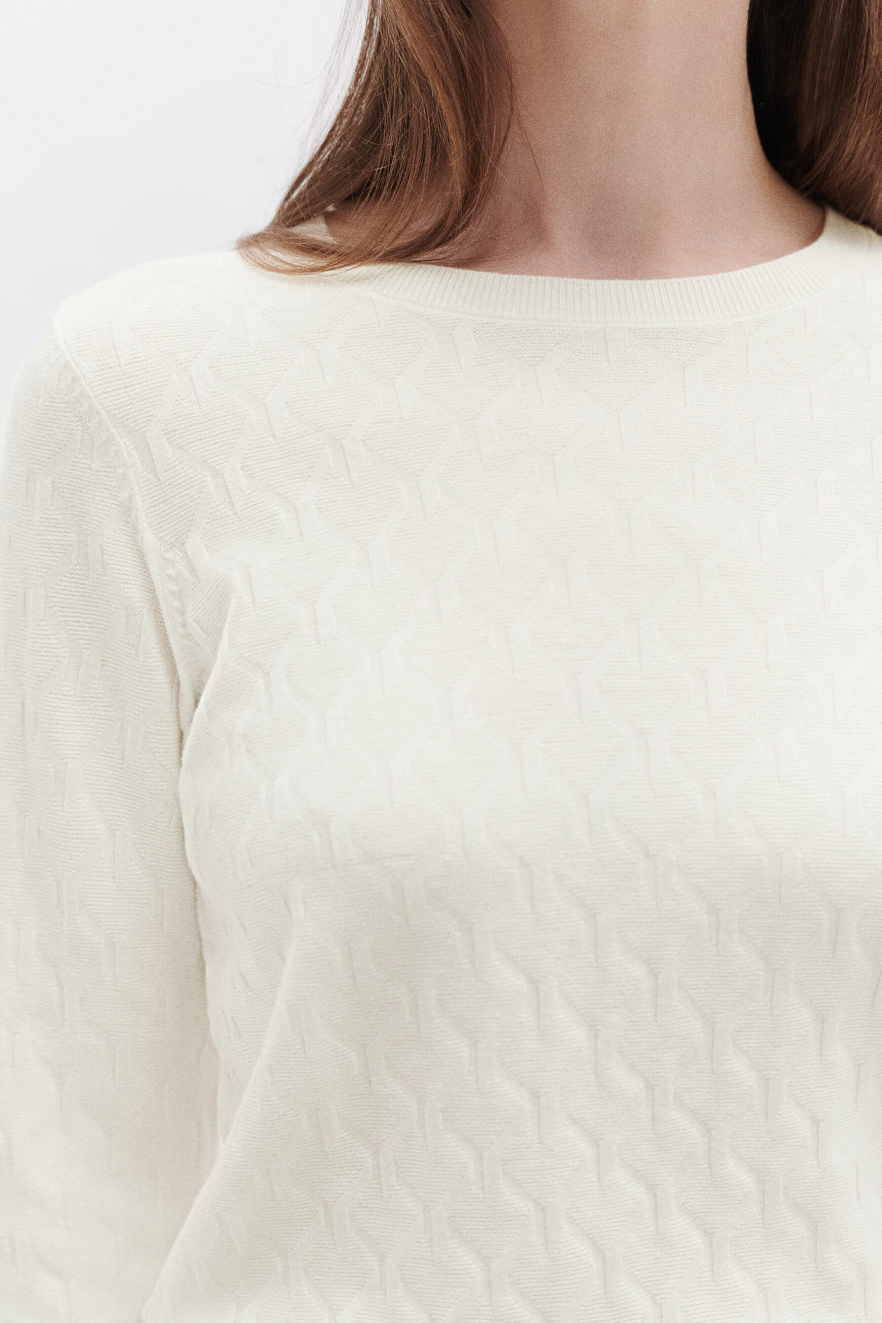 Pull manina ivoire femme