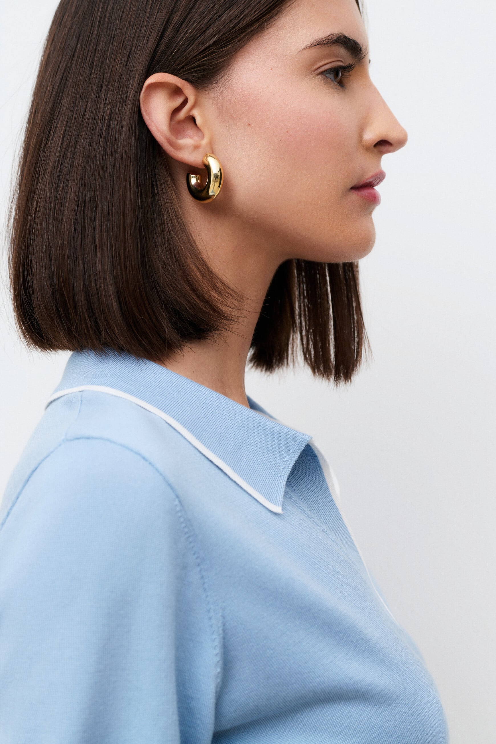 Pull Mjeremy bleu ciel femme