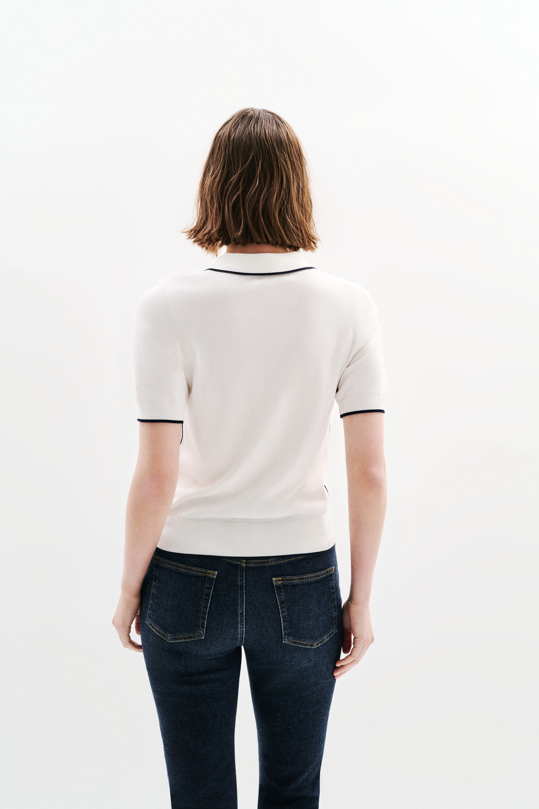 Pull Mjeremy ecru femme