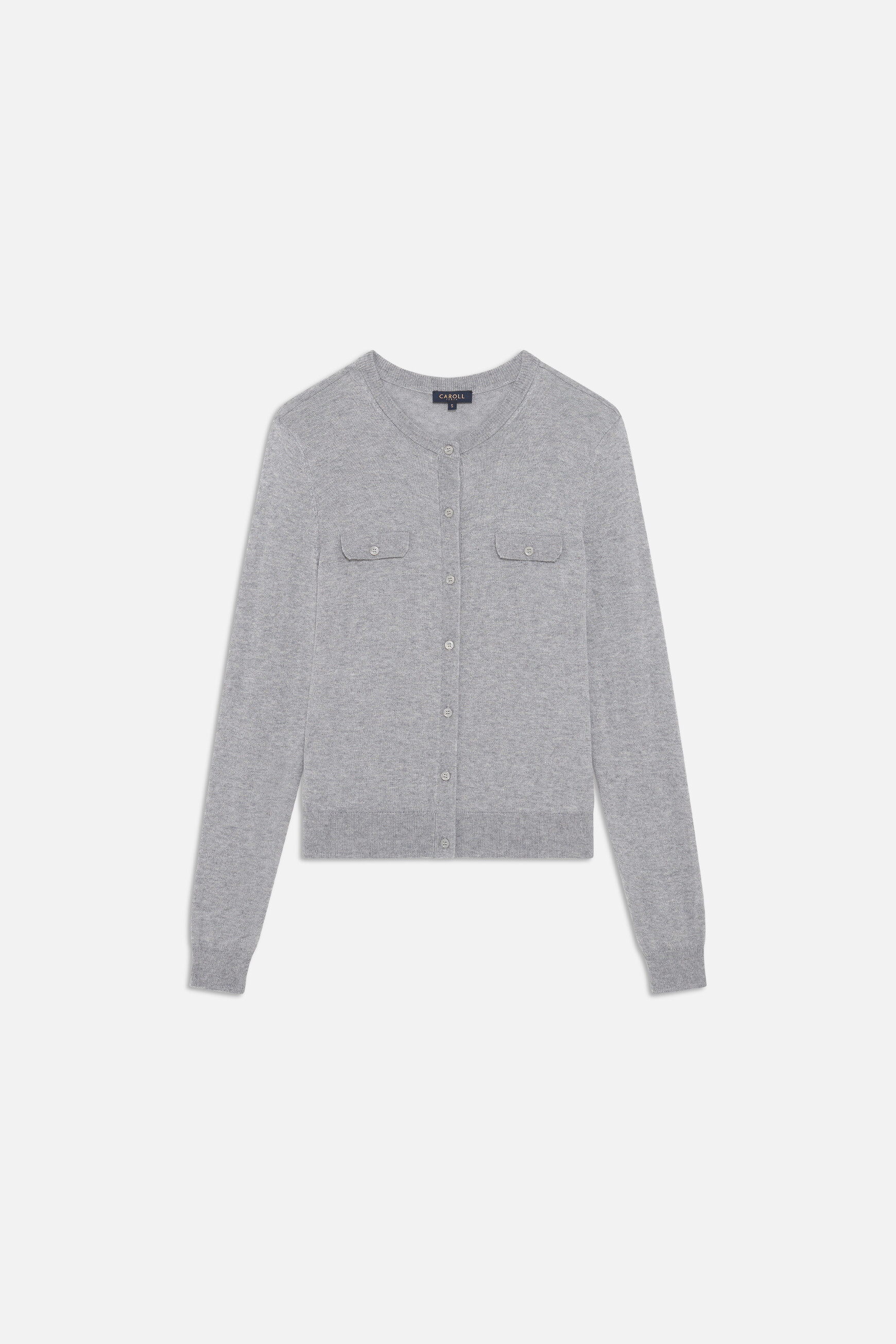 Gilet Mcarola gris femme
