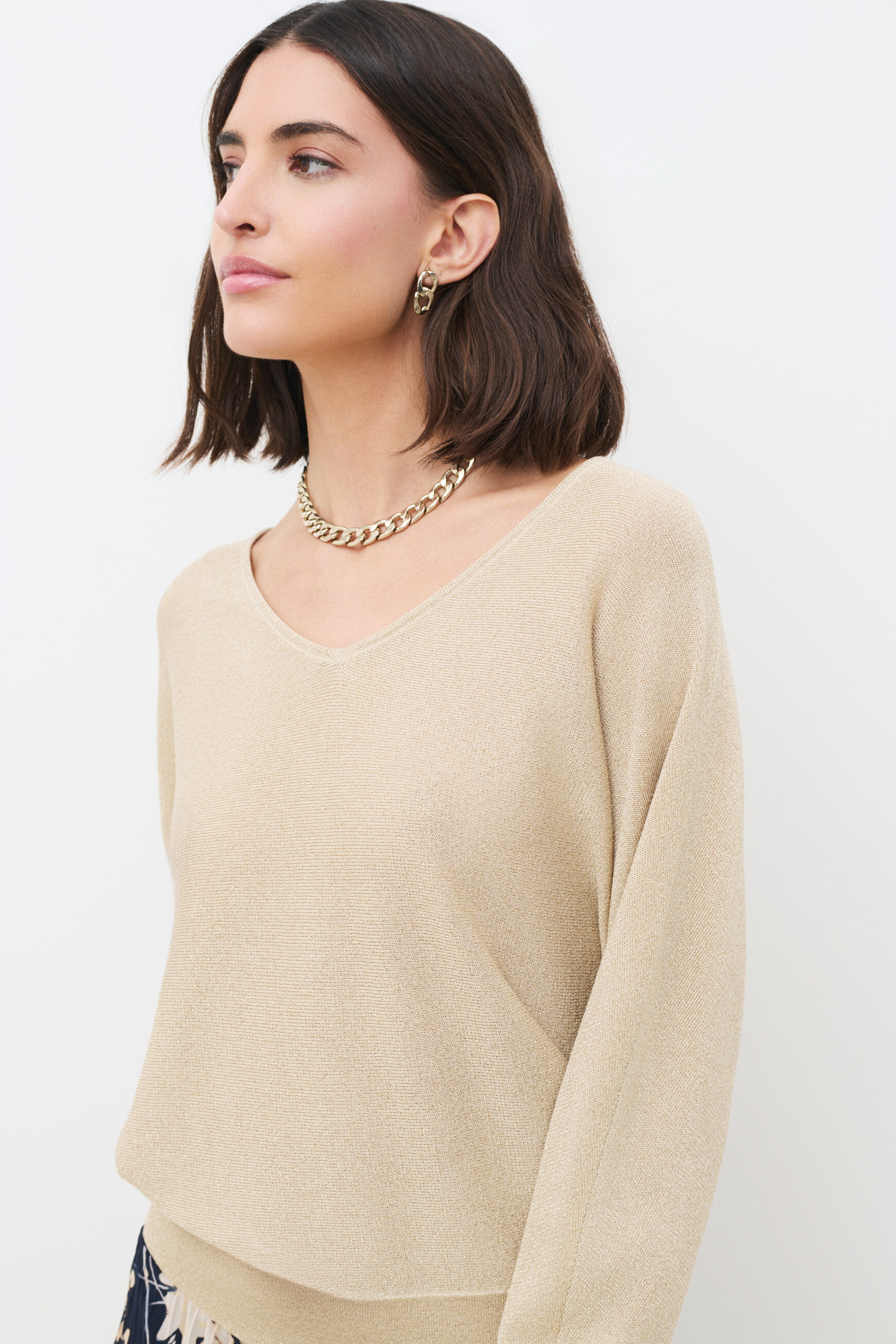Pull Margareth sable femme