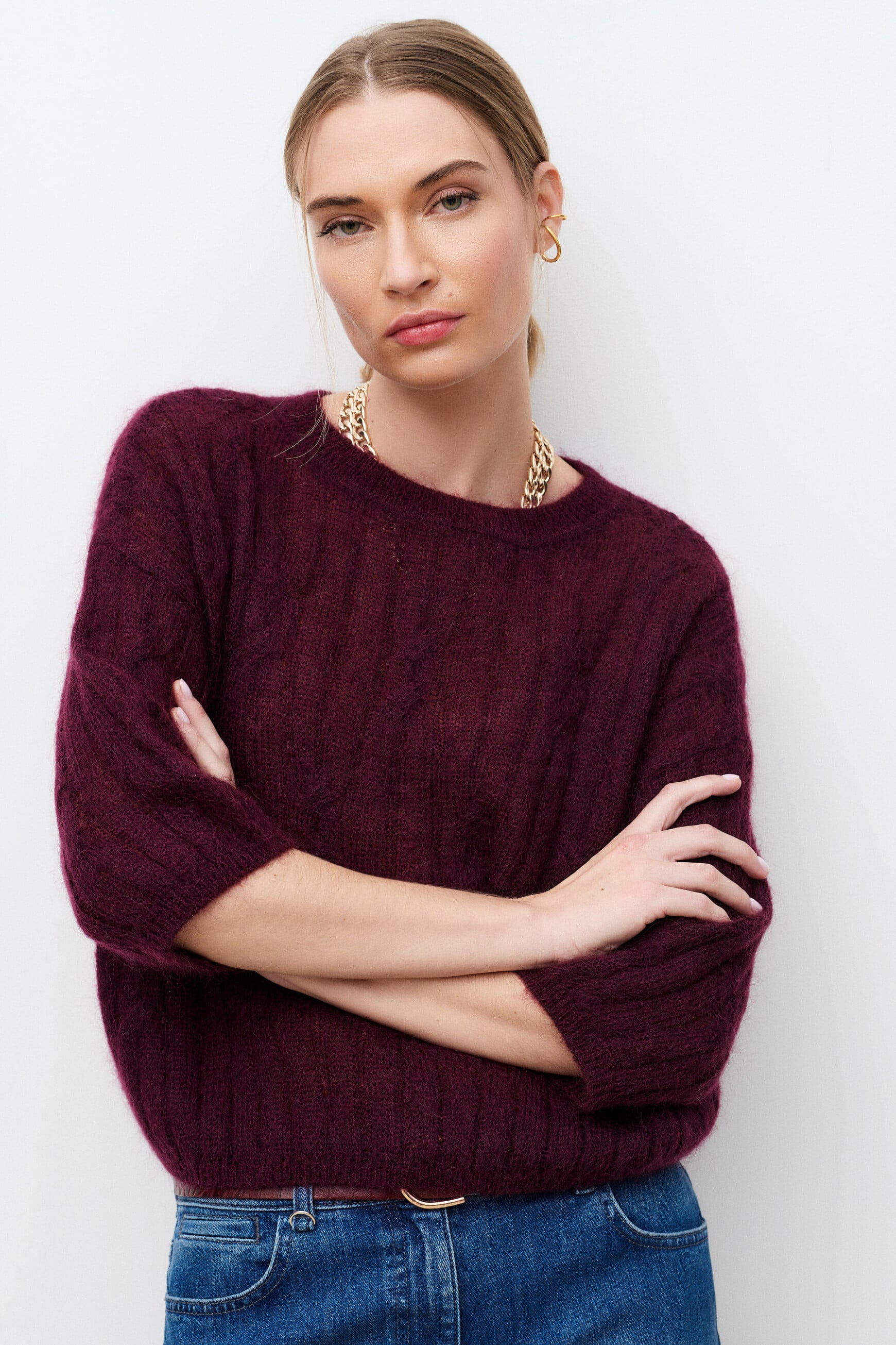 Pull mchloe prune femme