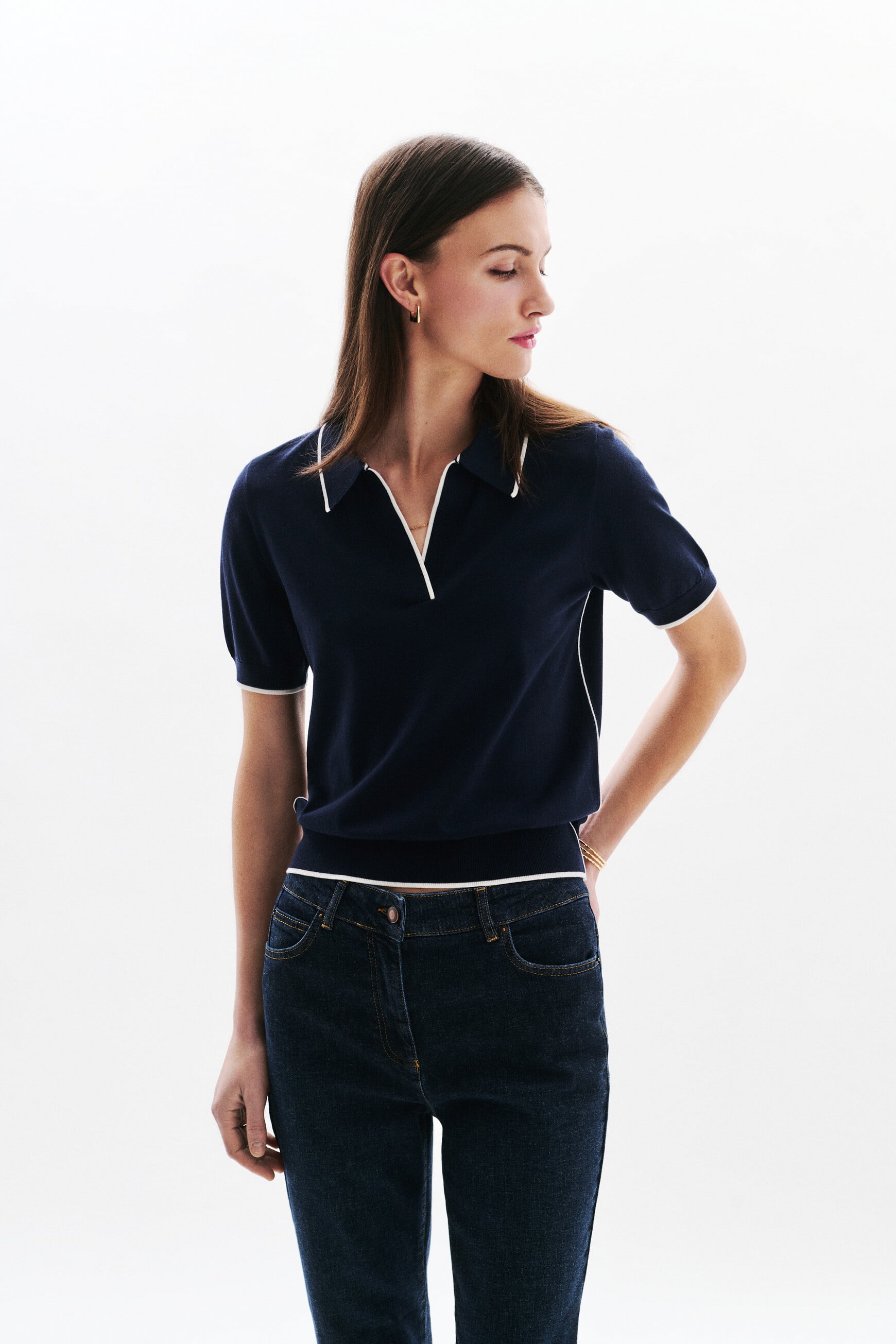 Maglione Mjeremy blu navy donna
