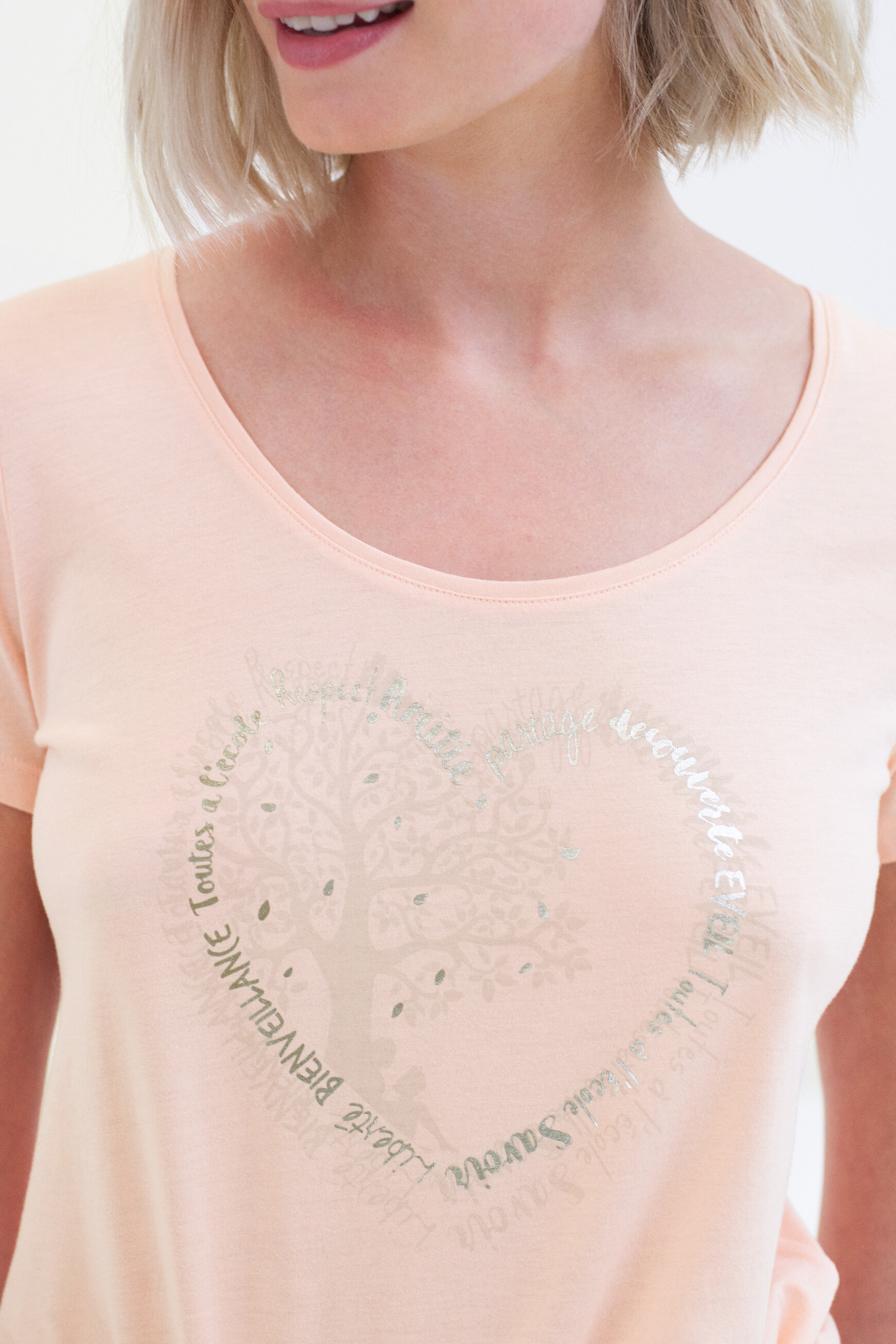 Janice Toutes &agrave; l'&Eacute;cole t-shirt fuchsia pink woman
