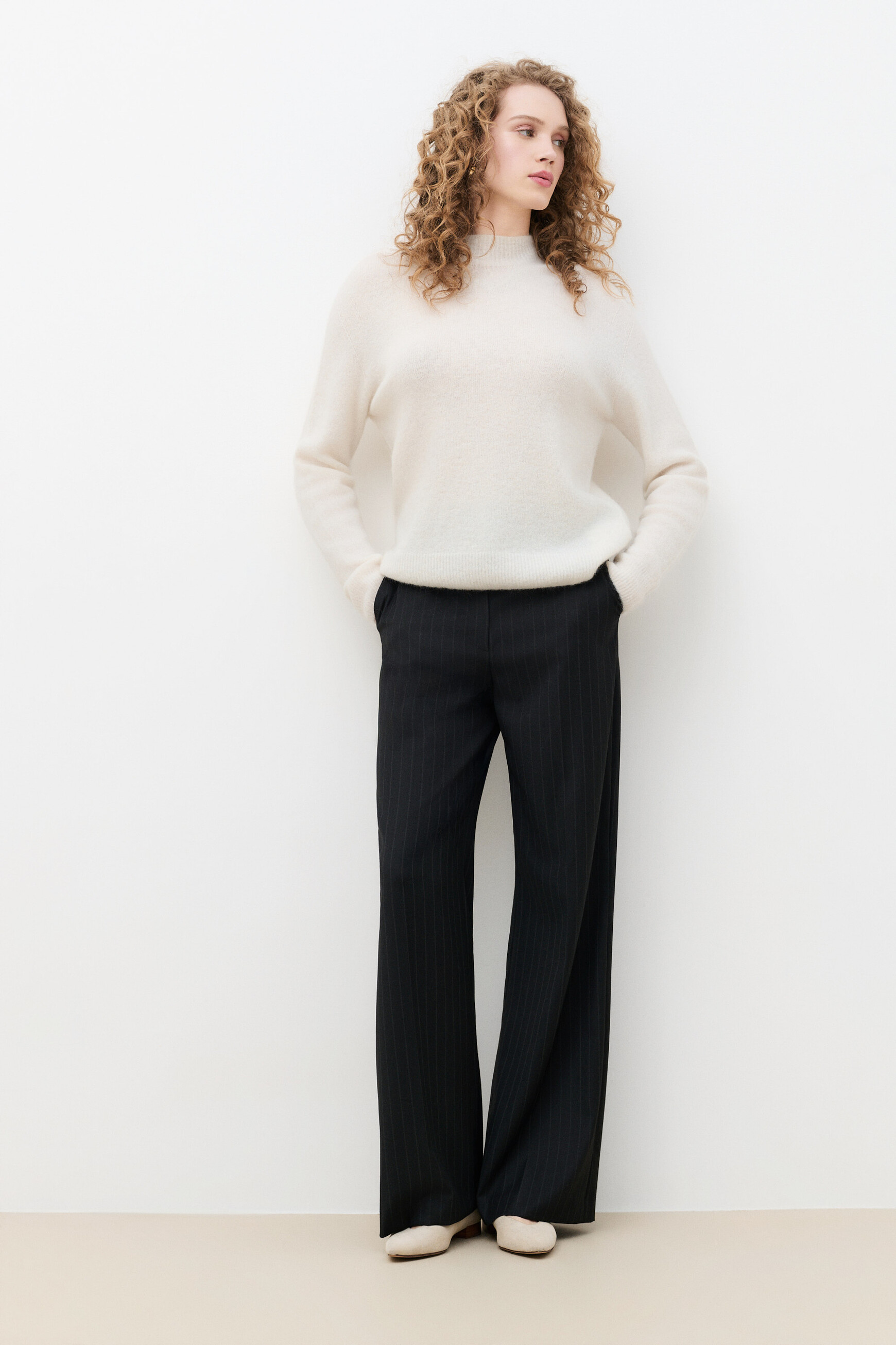 Pull Marianno ecru femme