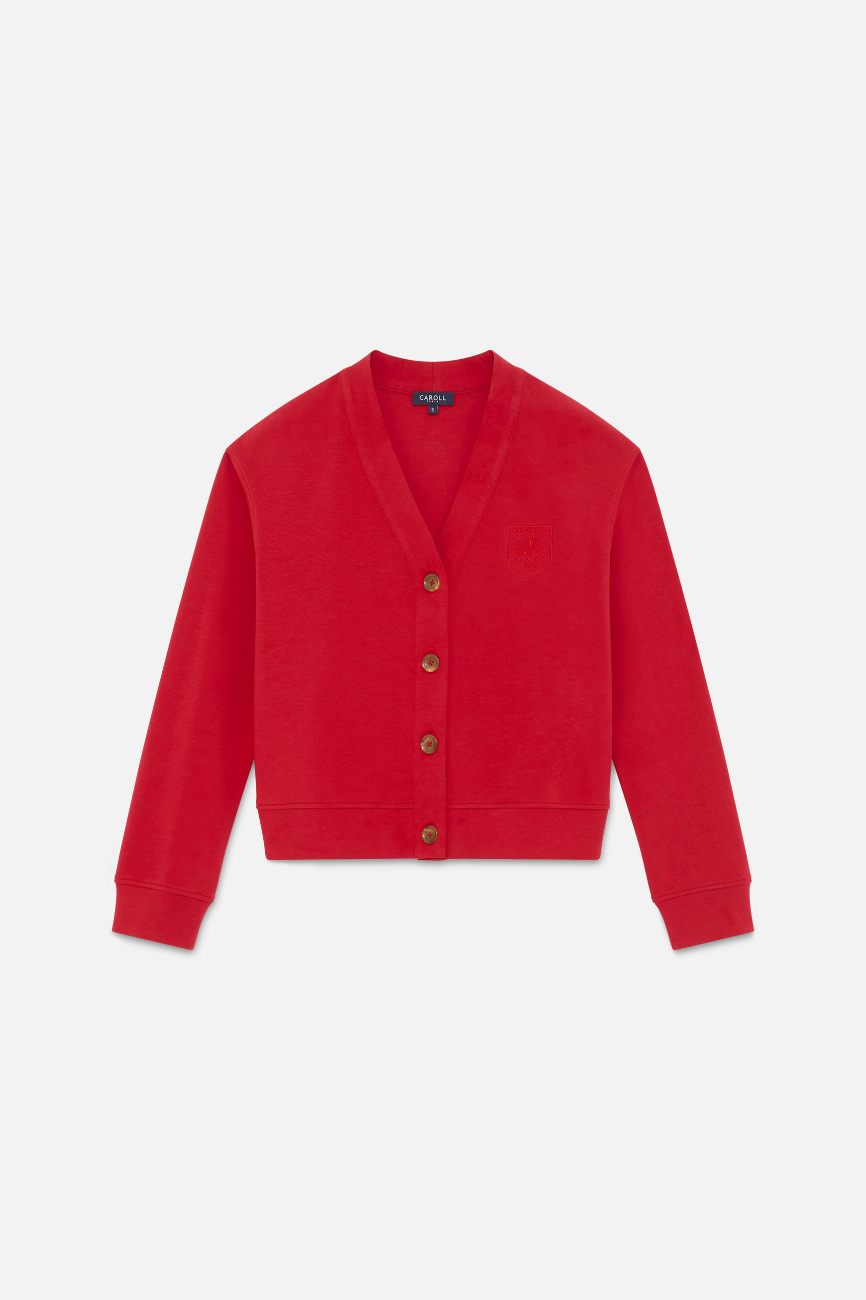 Gilet Tcardi rouge femme