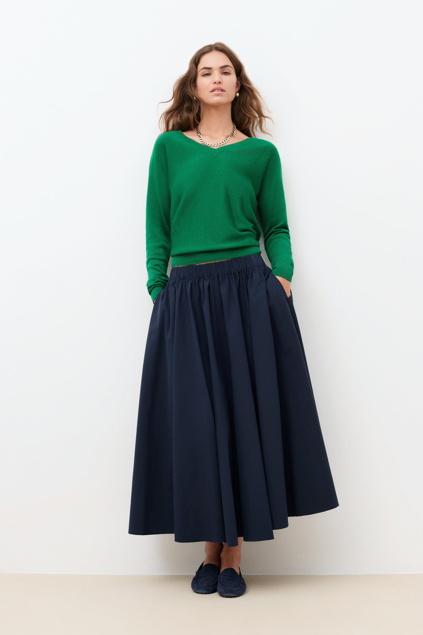 Pull Mcallista vert femme