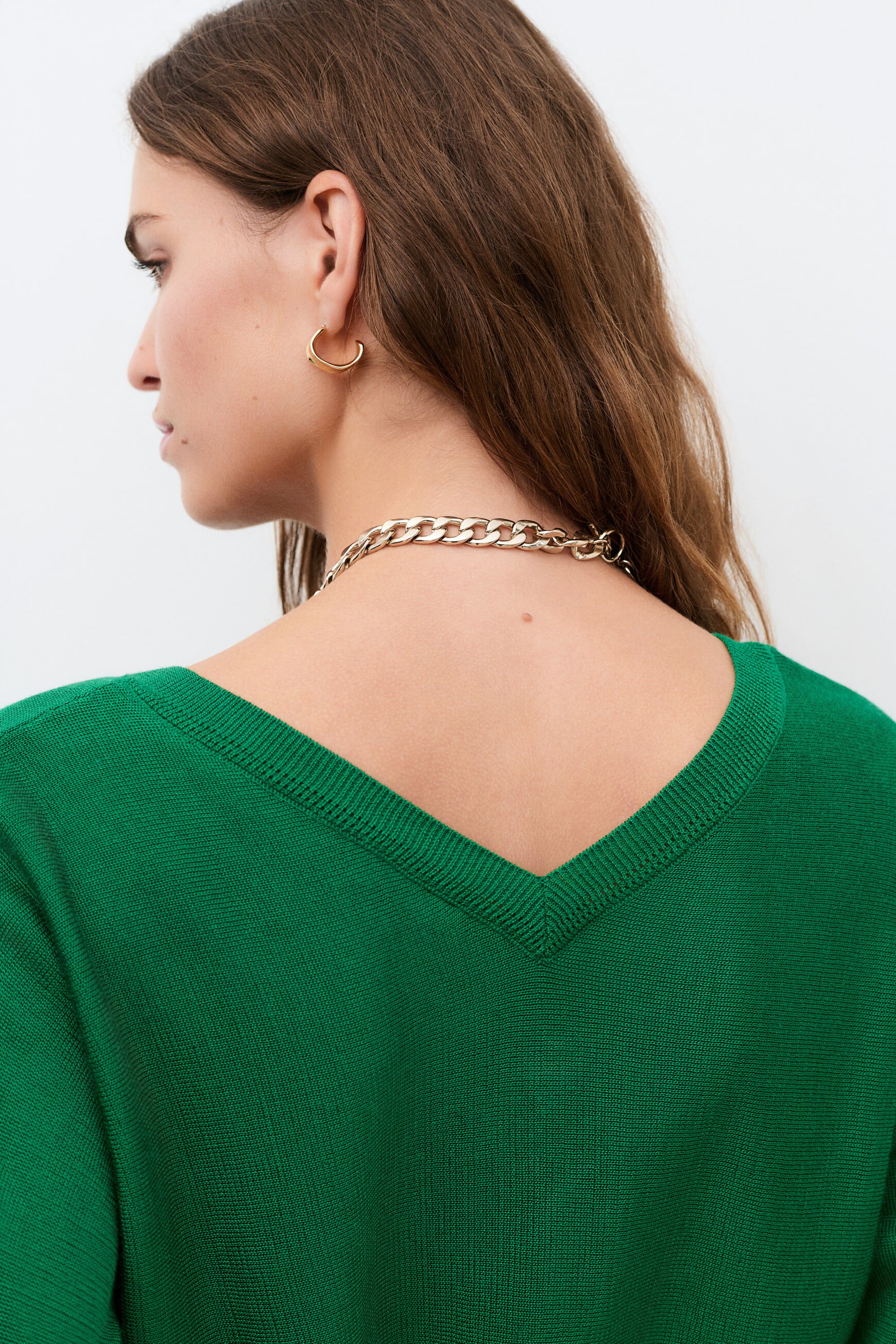 Pull Mcallista vert femme