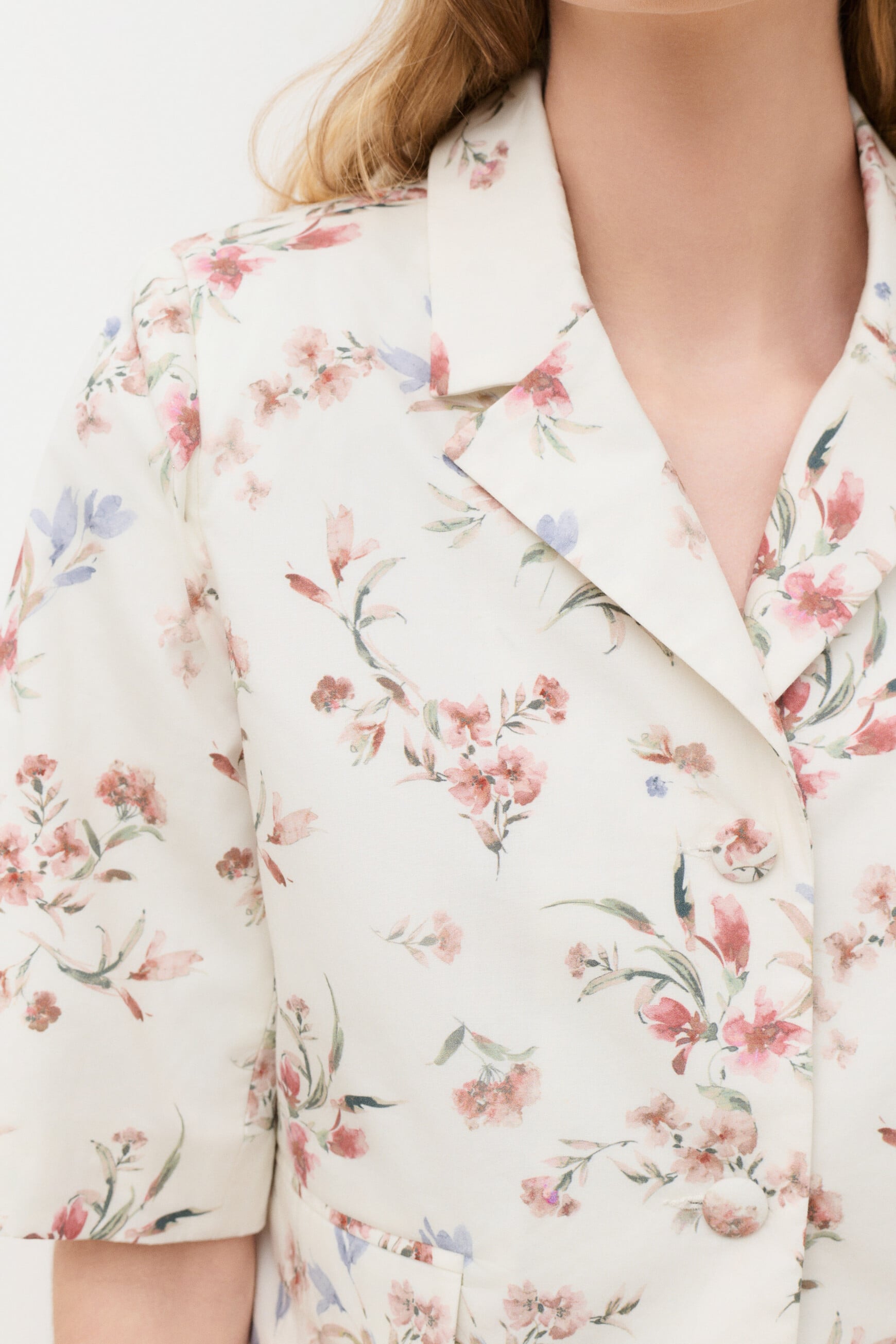 Veste Vamp Print ivoire femme