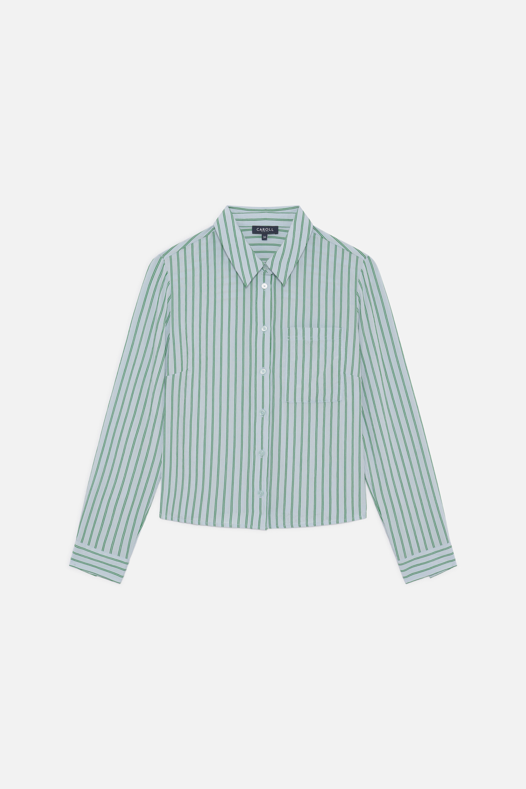 Camicia Charlie verde donna