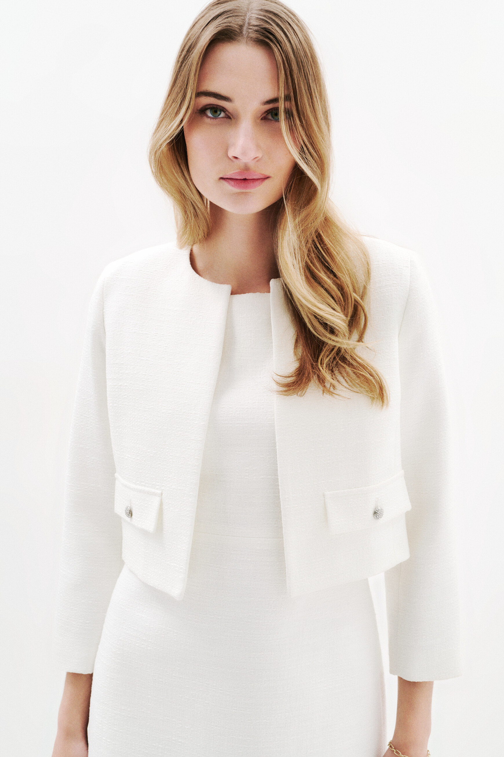 Virtuel jacket ecru woman