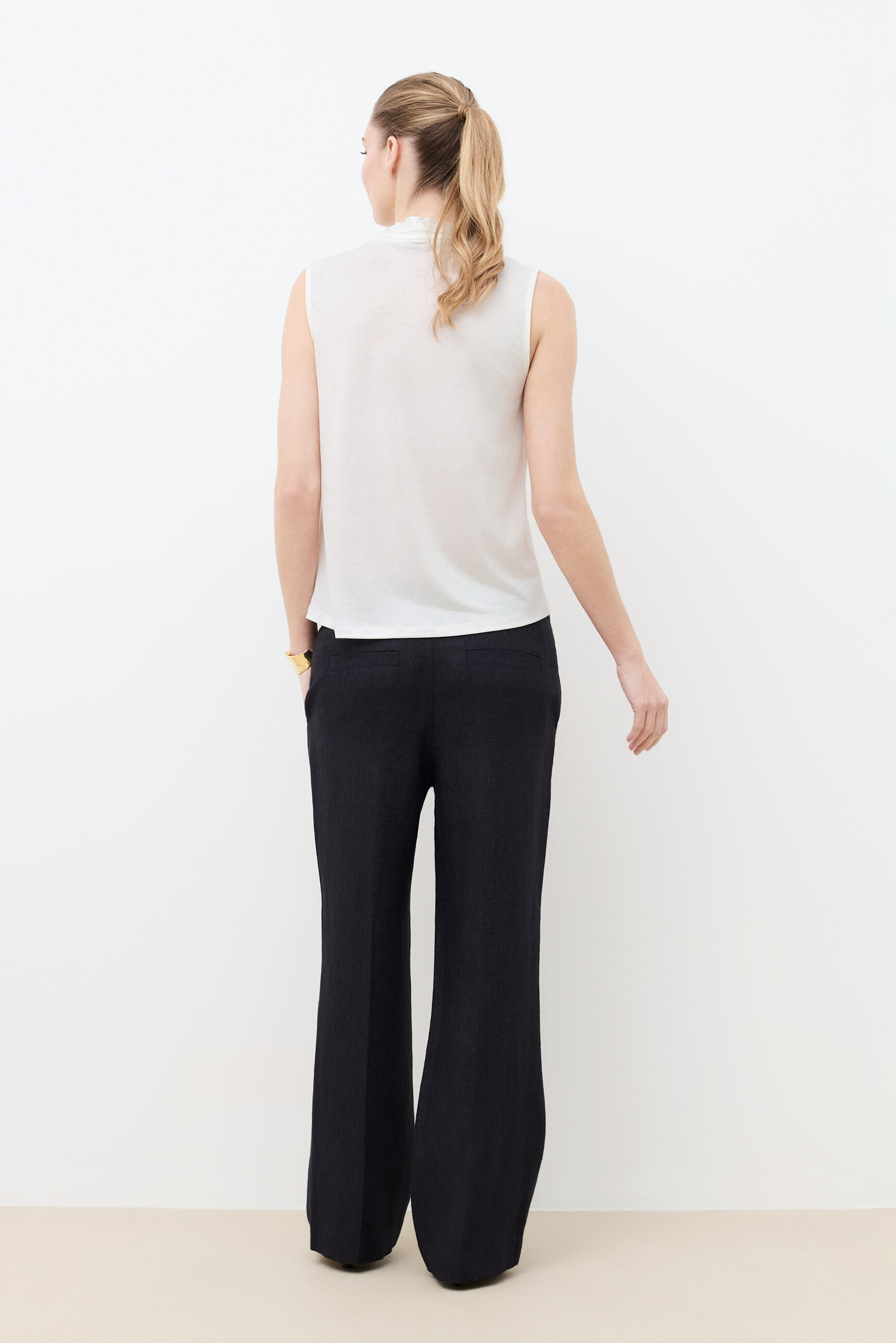 Camiseta Tmuse crema mujer