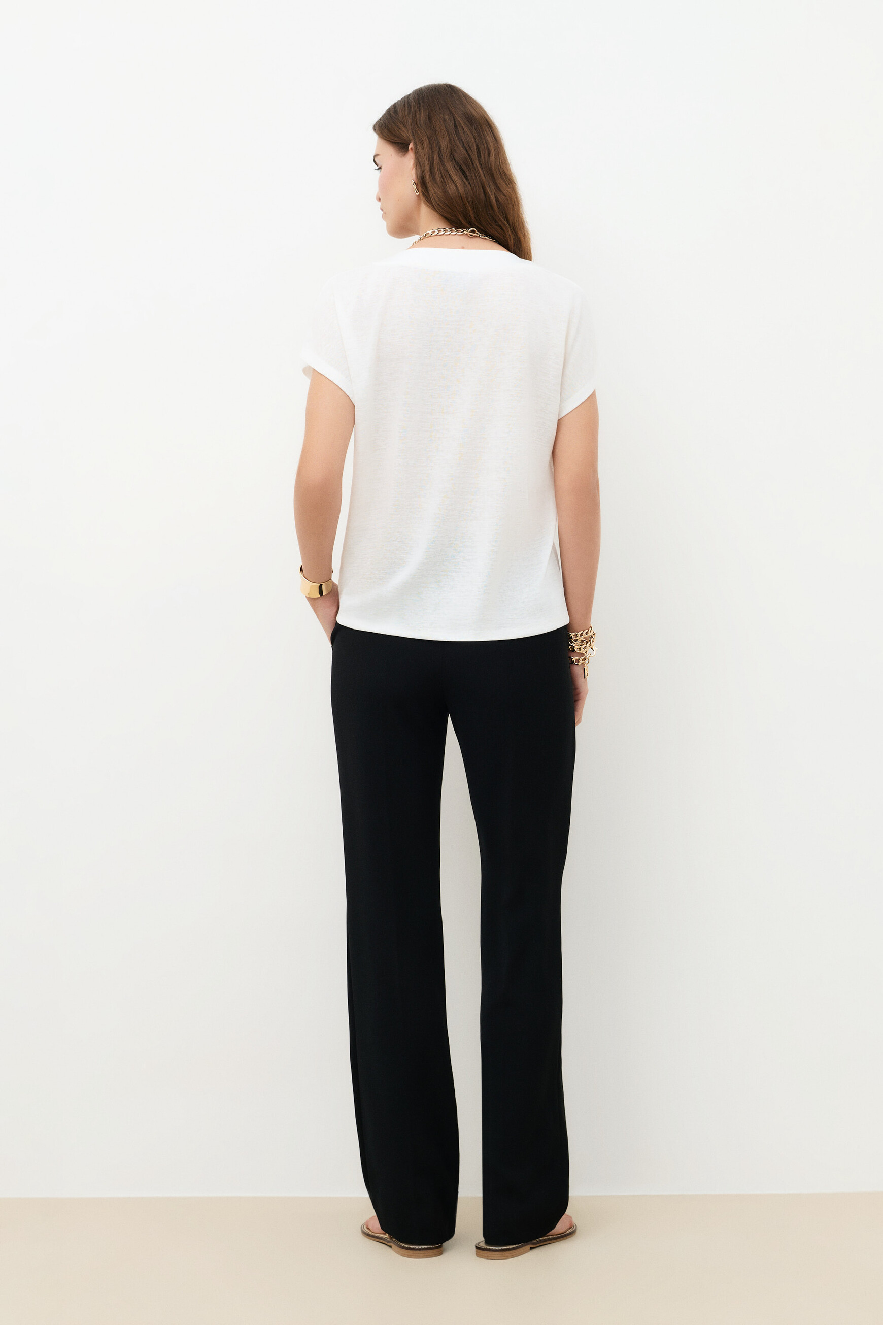 T-shirt Tpita ecru woman