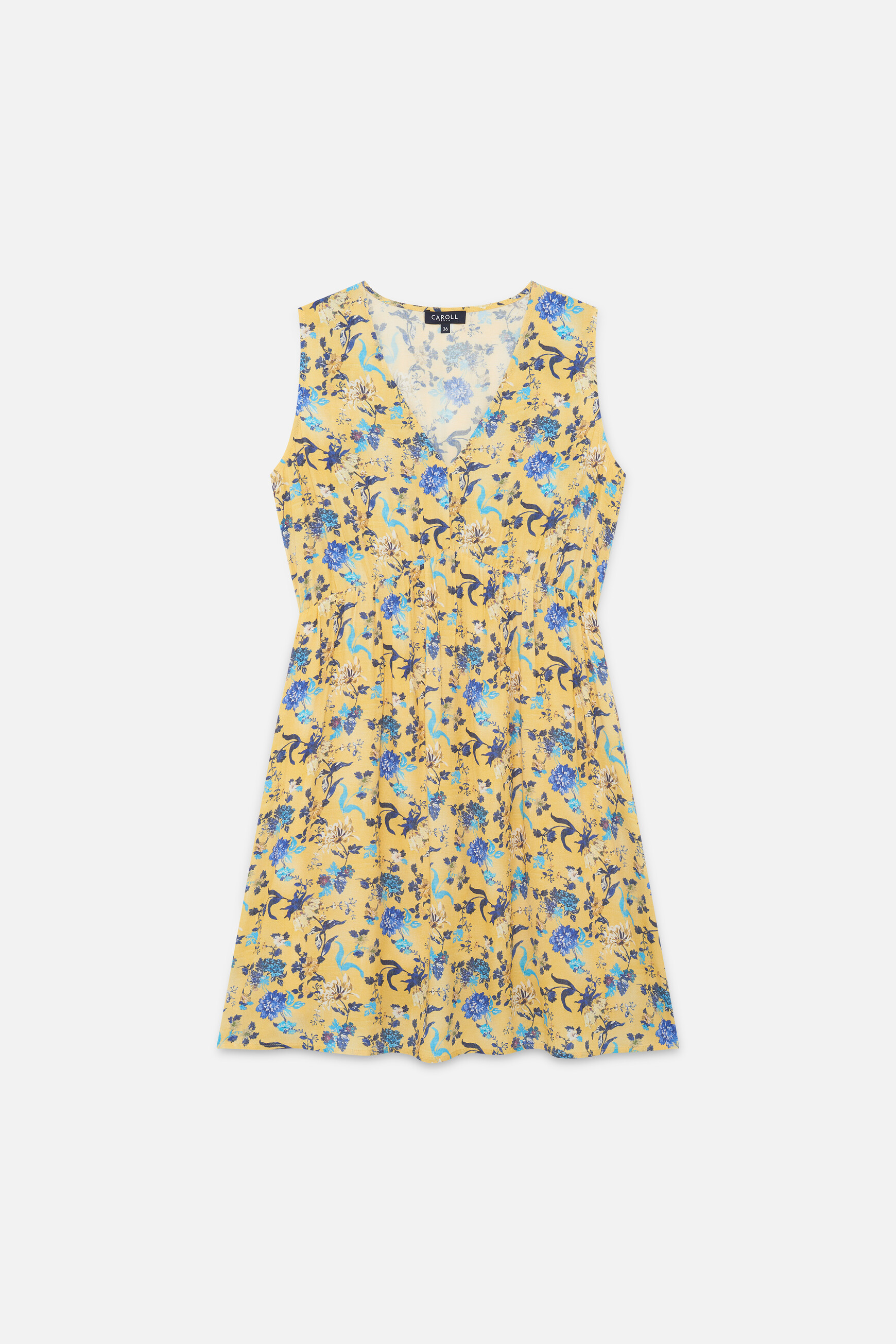 Abito Rtan giallo canario donna