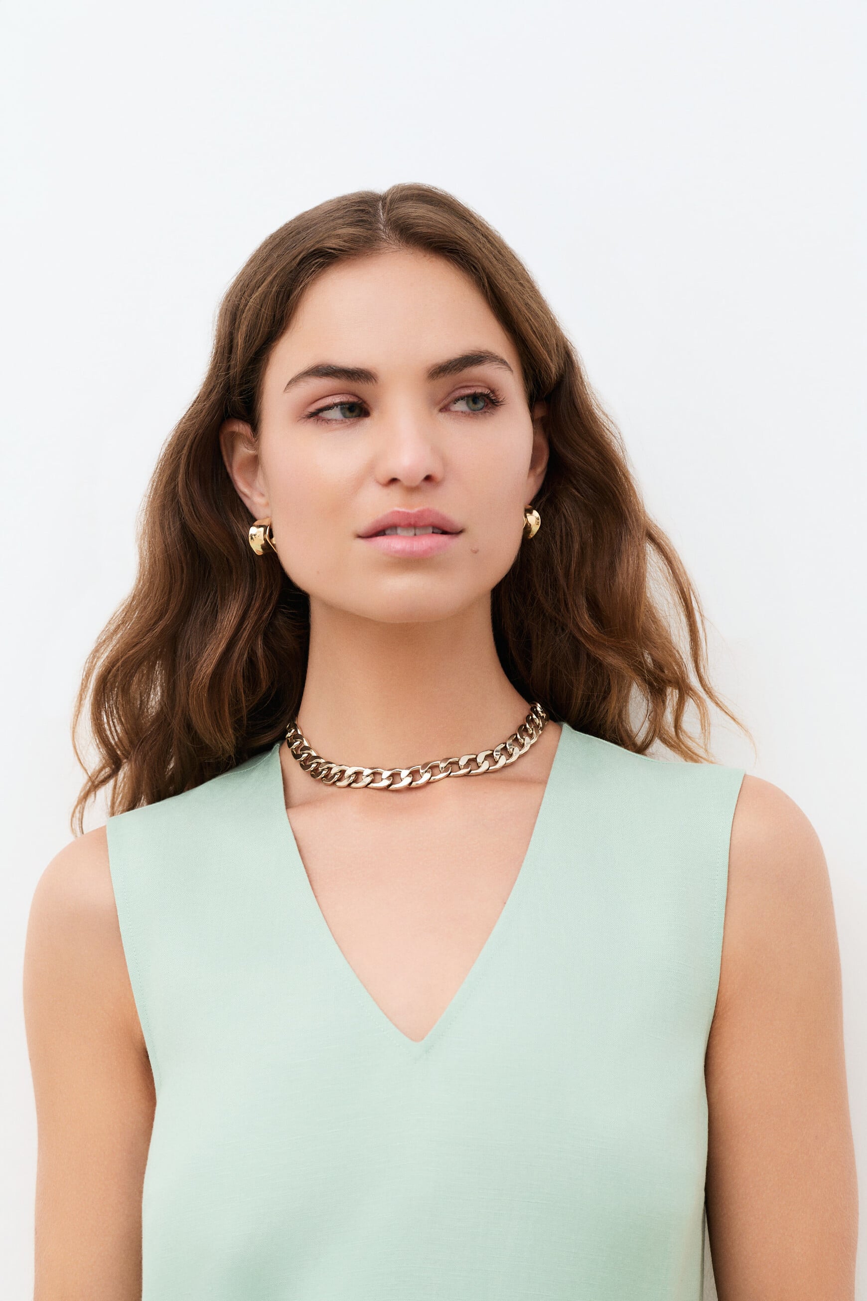 Robe Ranabelle vert pastel femme