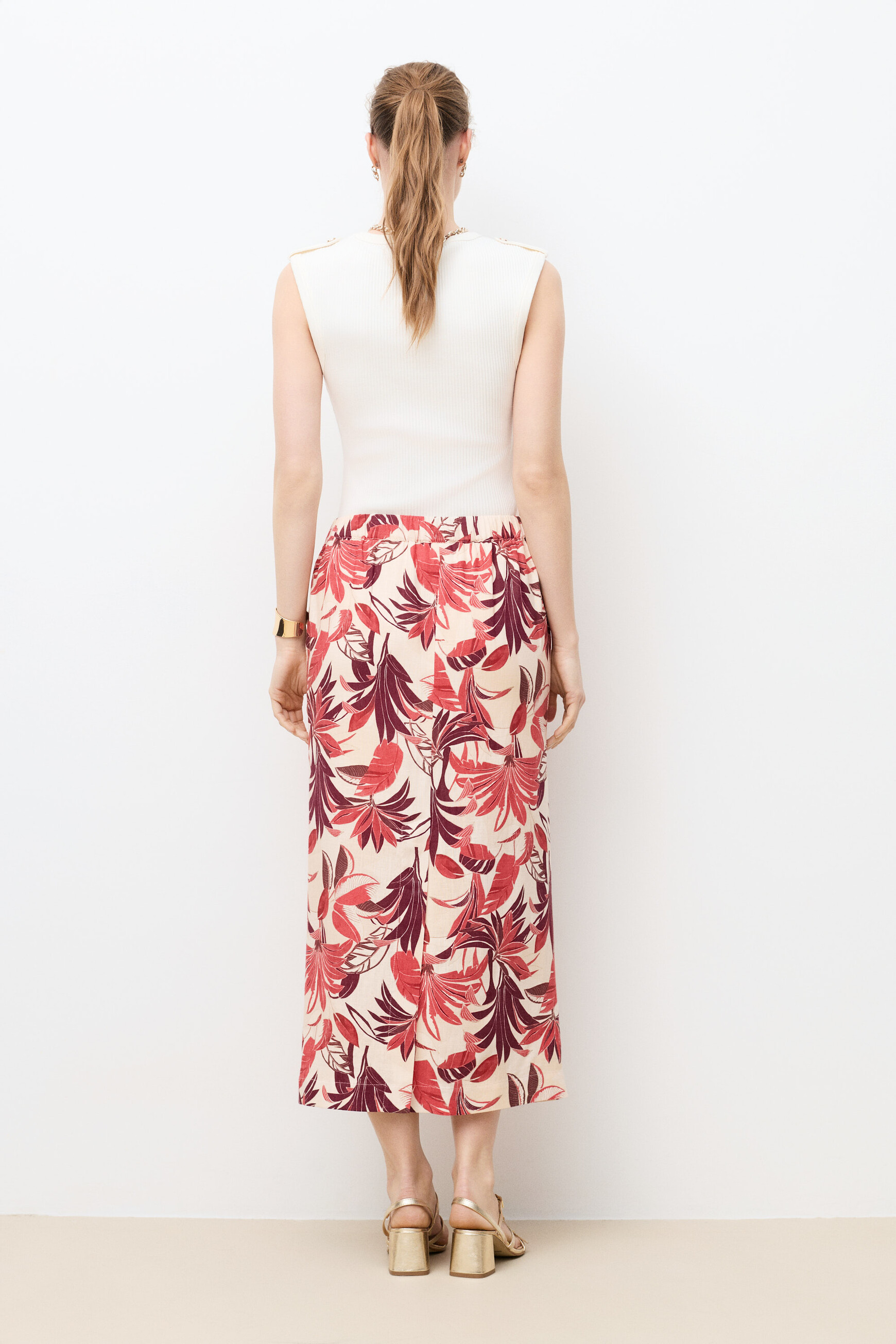 Javanyl skirt ecru woman