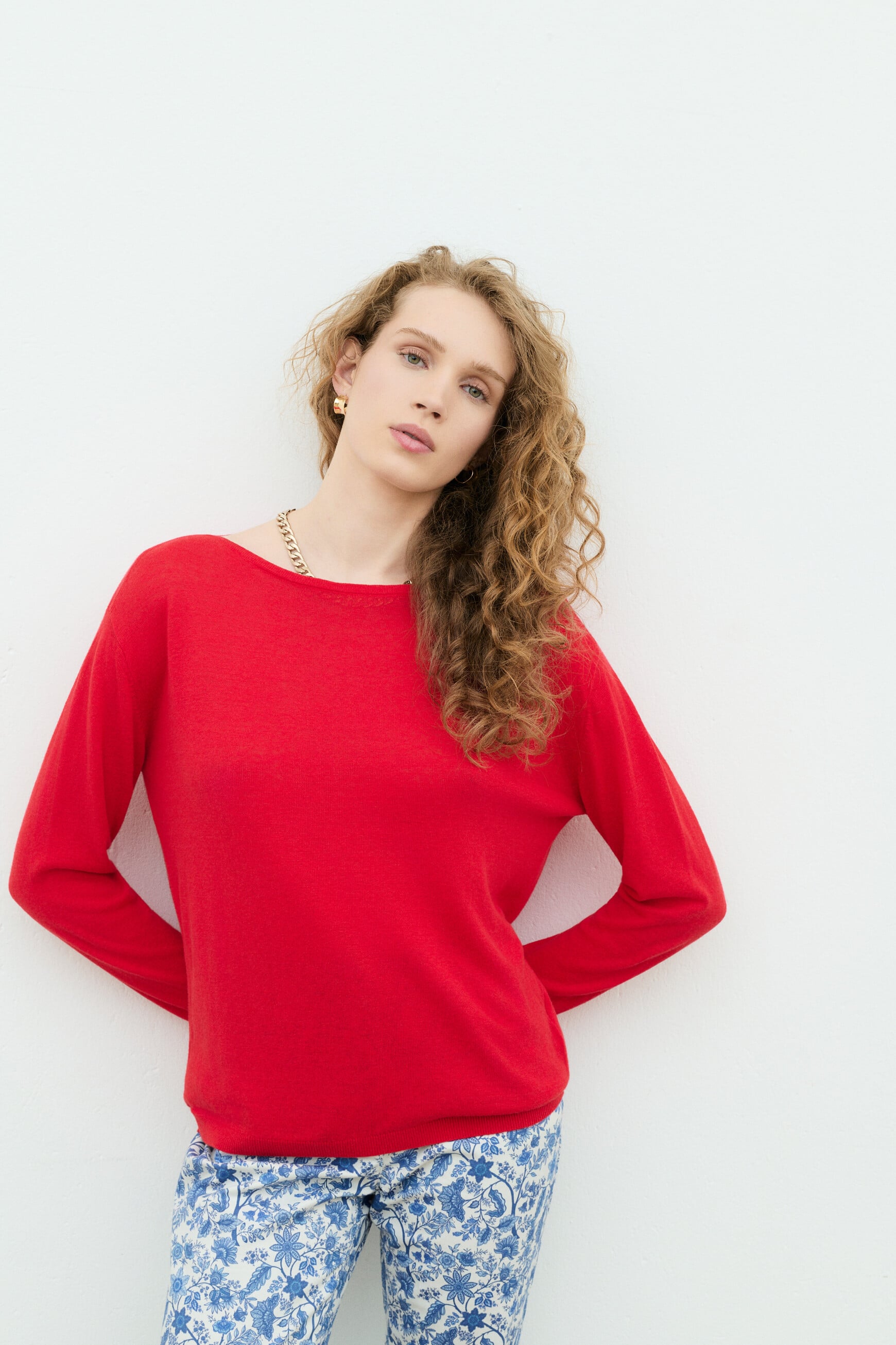 Pull Mcolombe rouge femme