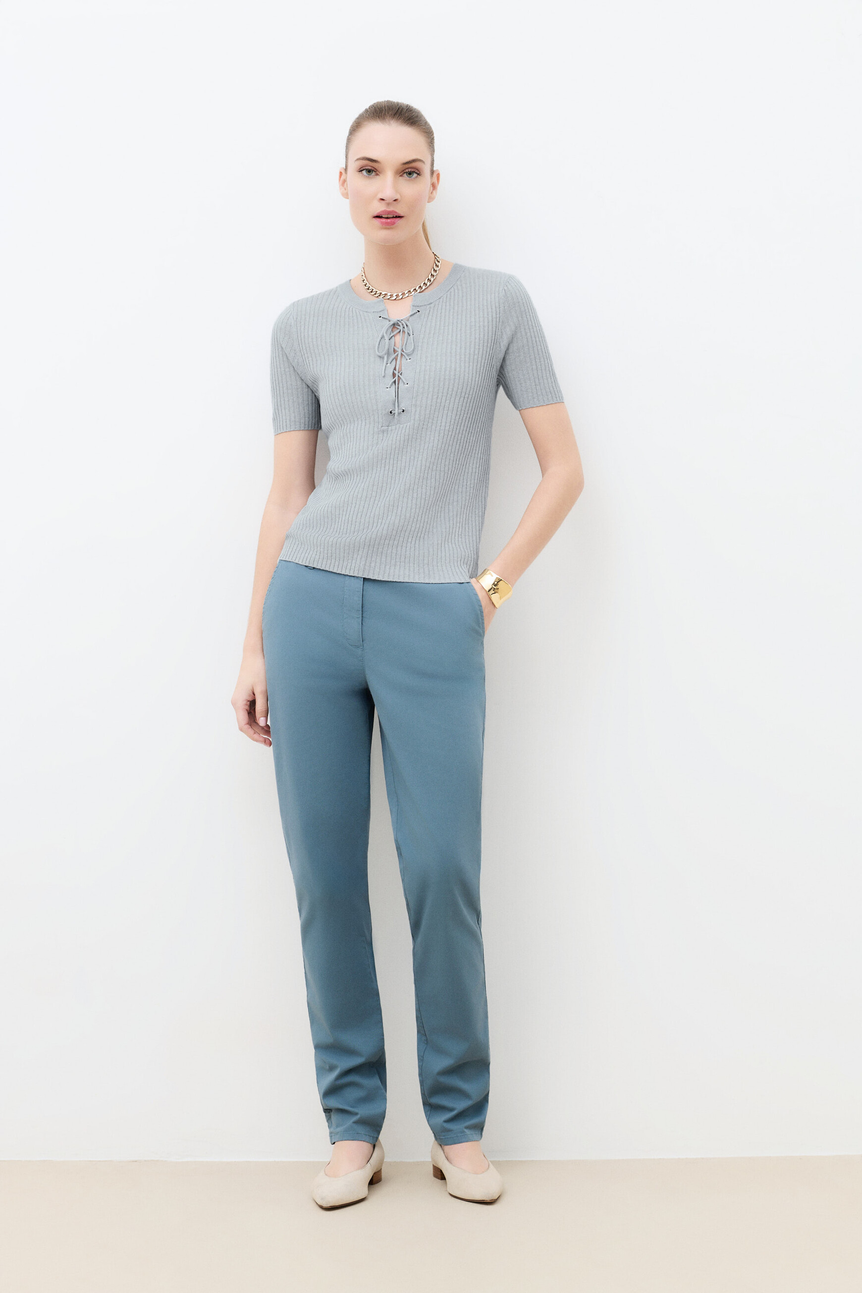 Mvanessa sweater pastel blue woman