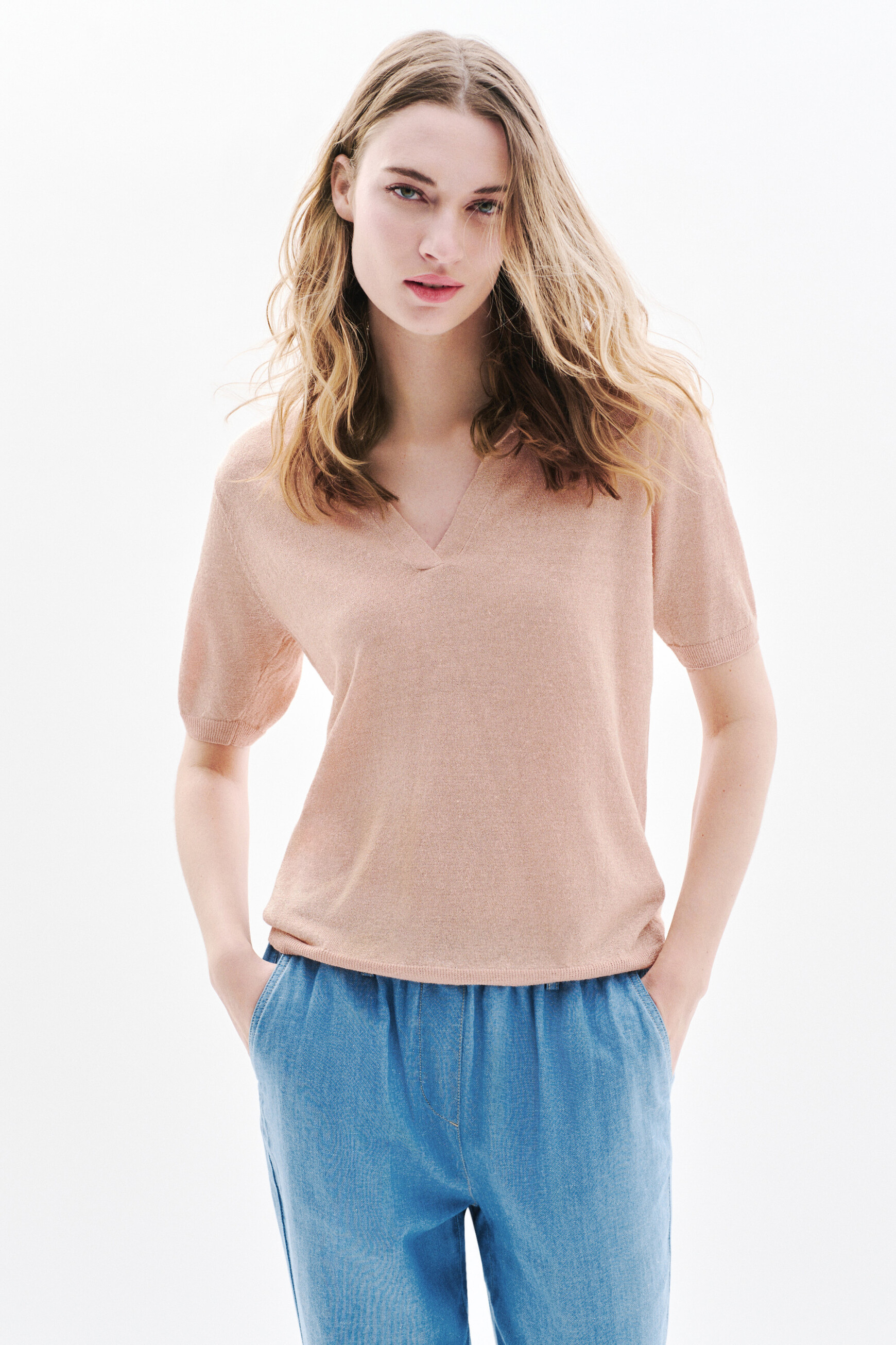 Mikalu Pullover hellrosa damen
