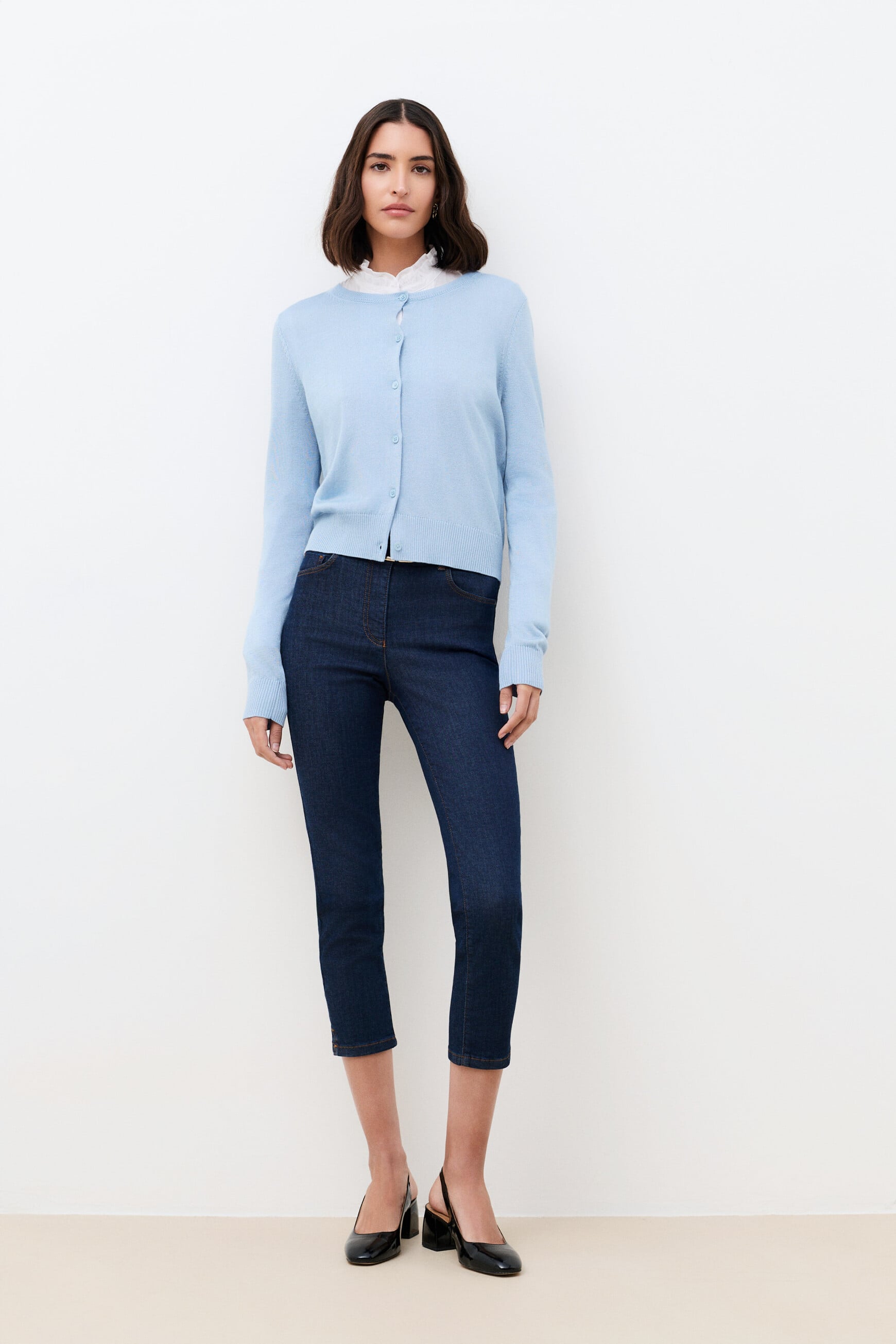 Gilet Mcallie bleu ciel femme