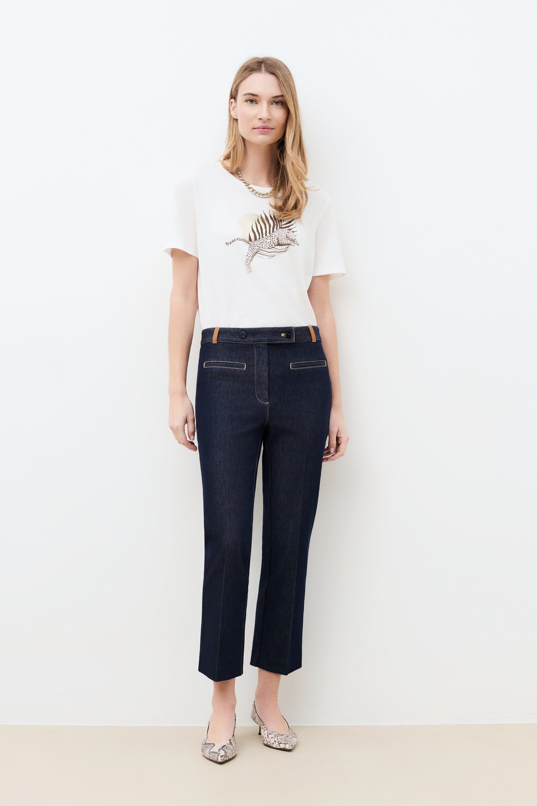 Pantalon Pegasidenim denim brut femme