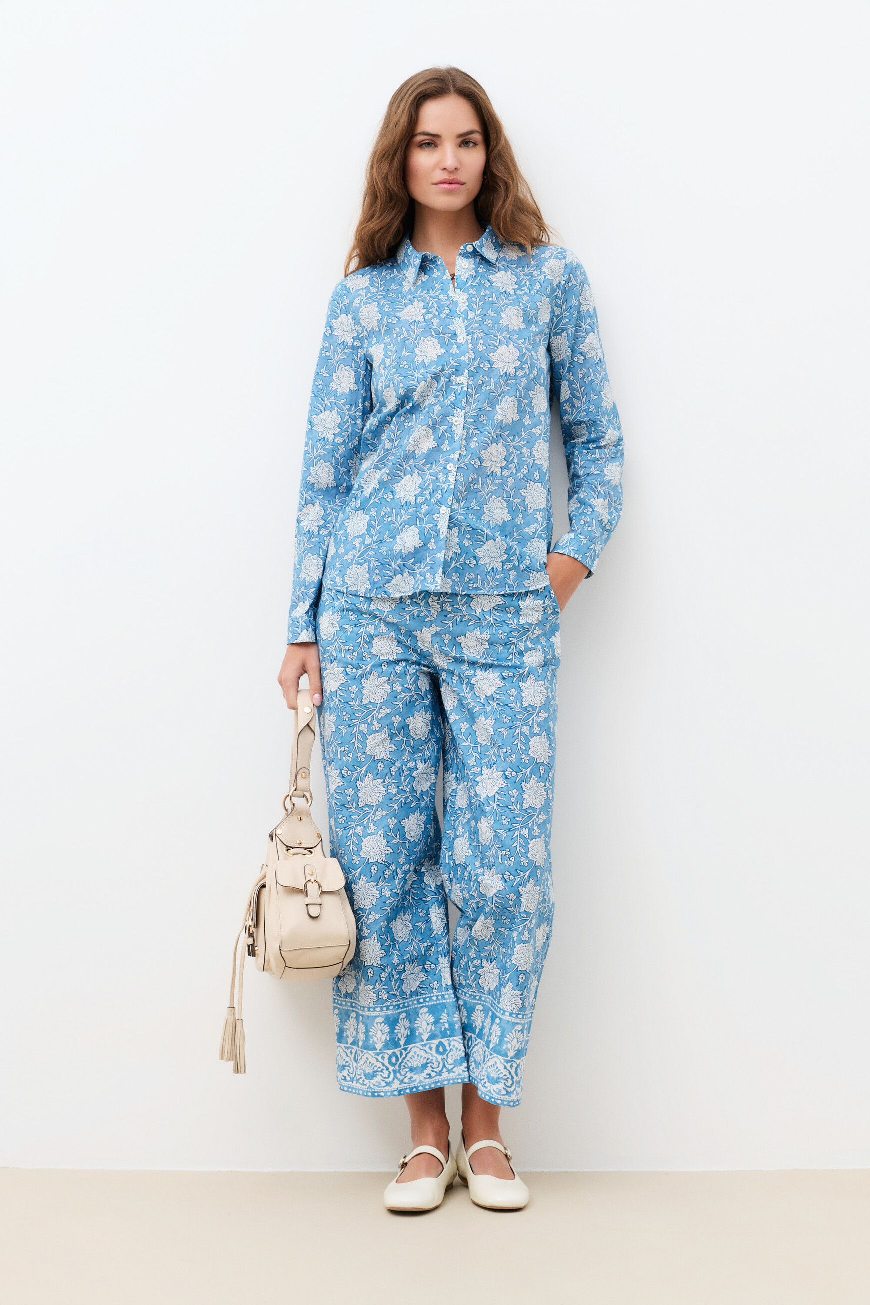 Camicia Cjessica3 blu donna