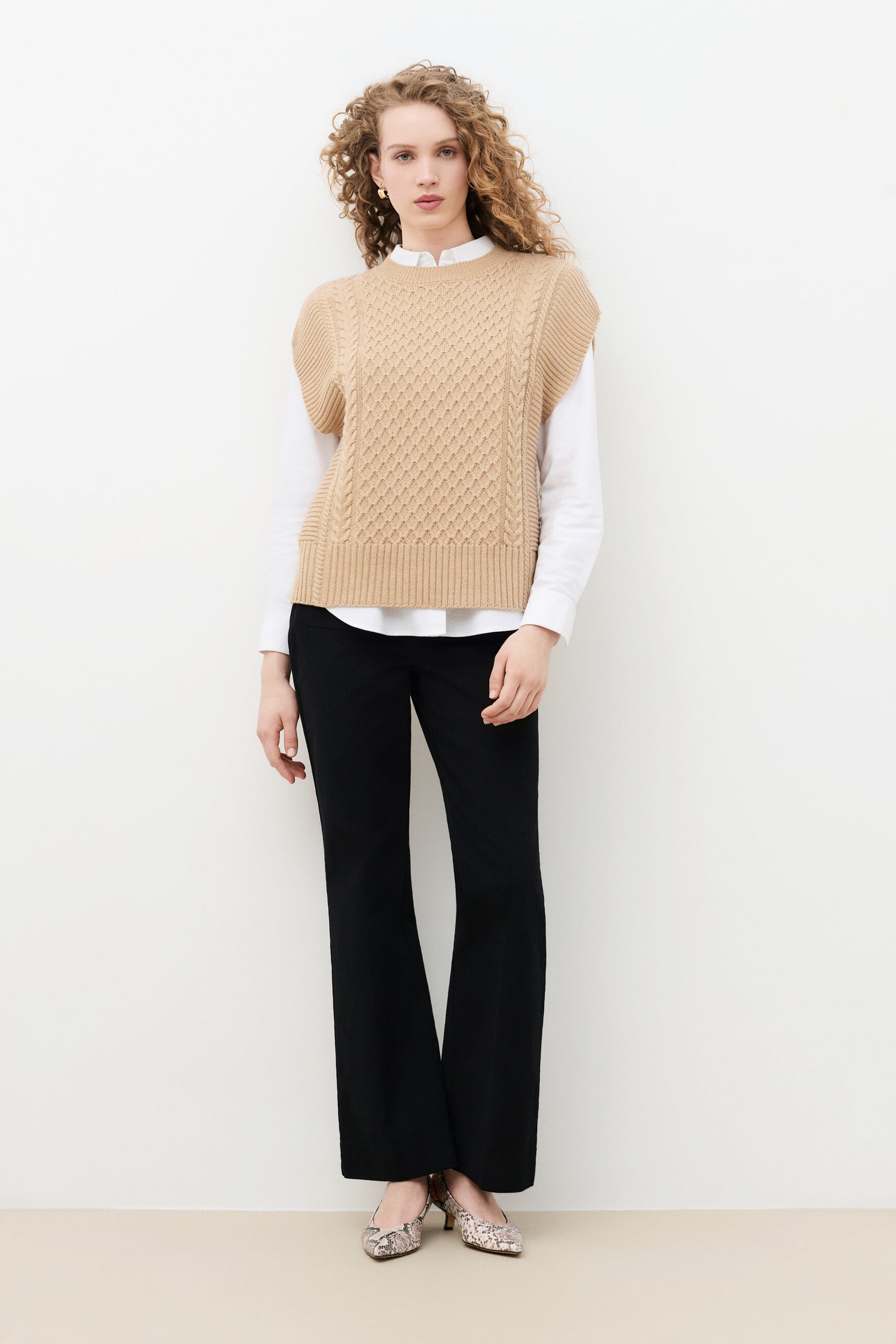 pullover mrudy sandfarben damen