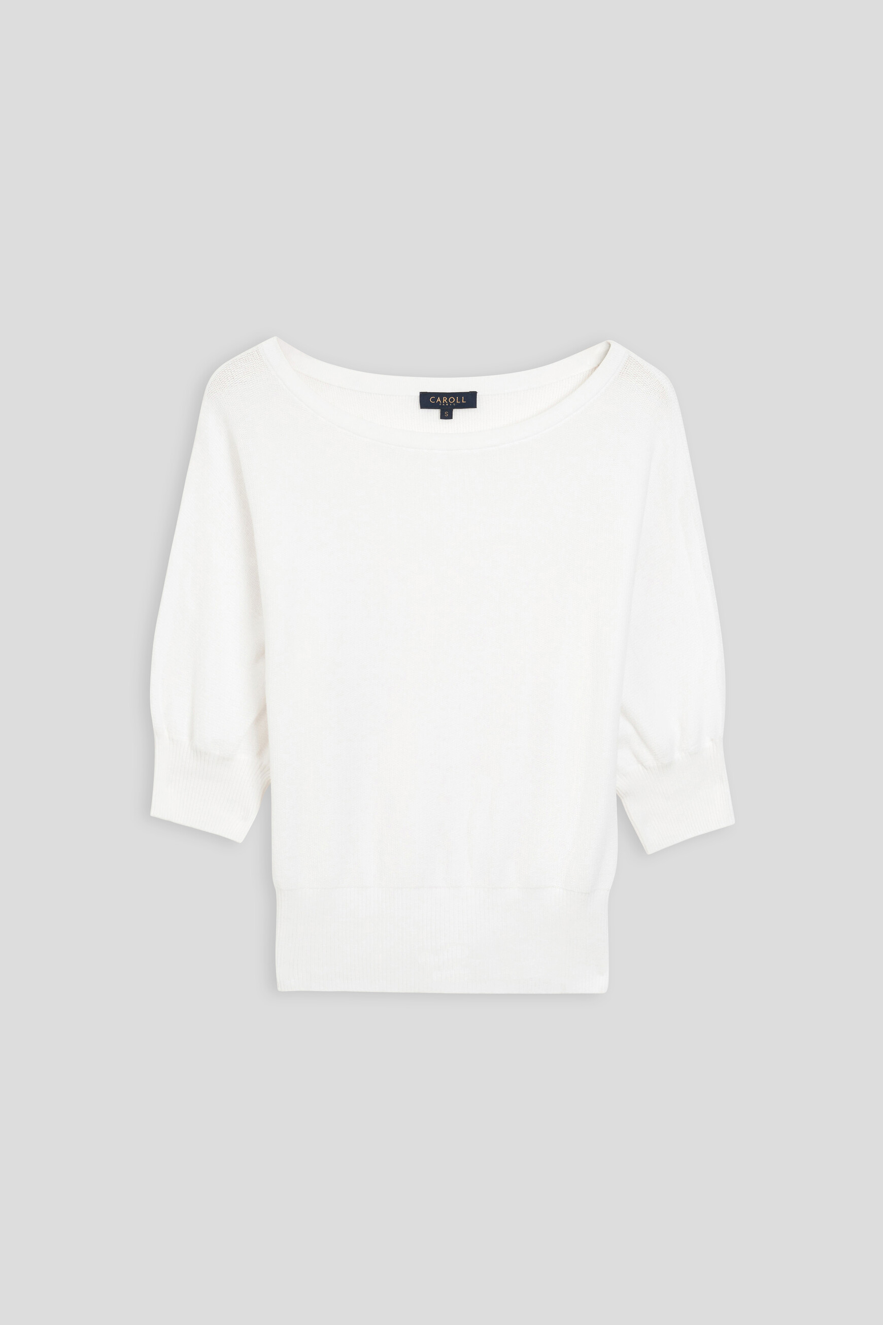 Pull joan oversize blanc femme