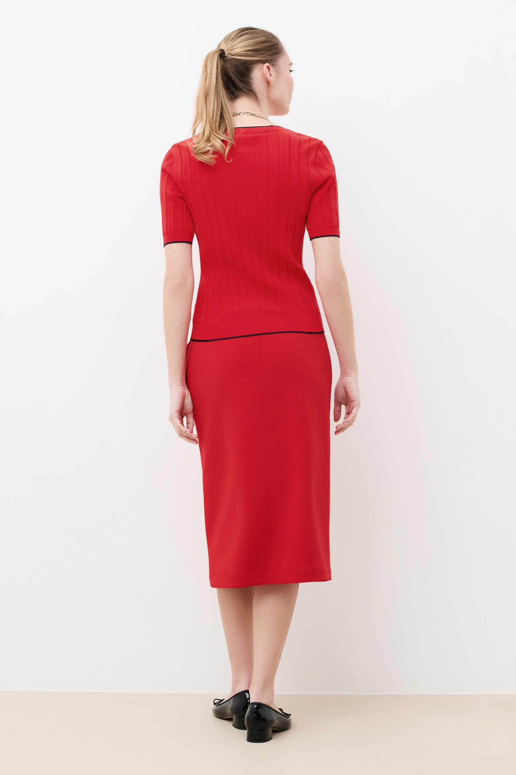 Pull Camilla rouge femme