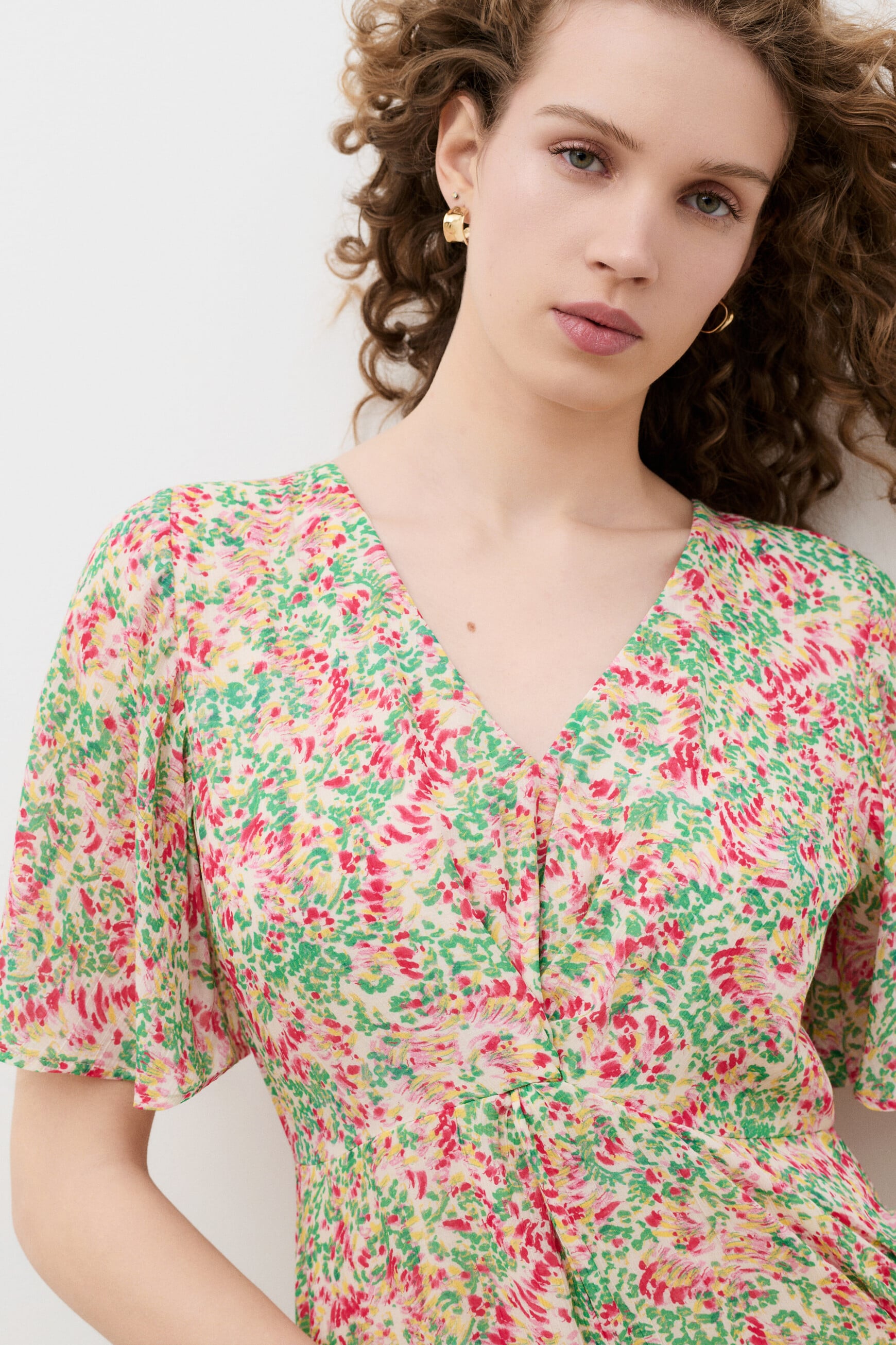 Robe Rbella vert pomme femme
