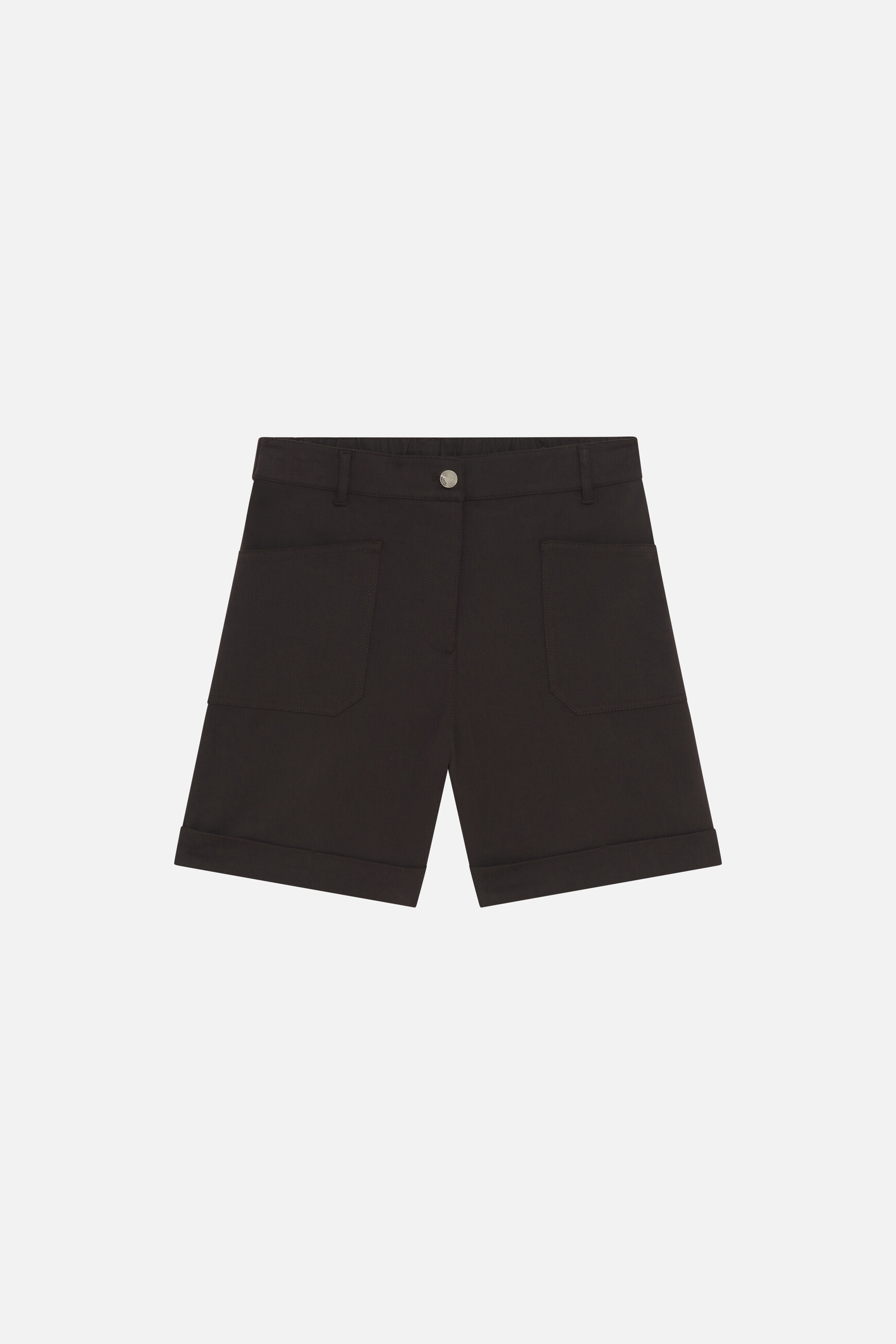 Short Sombrero marron fonc&eacute; femme