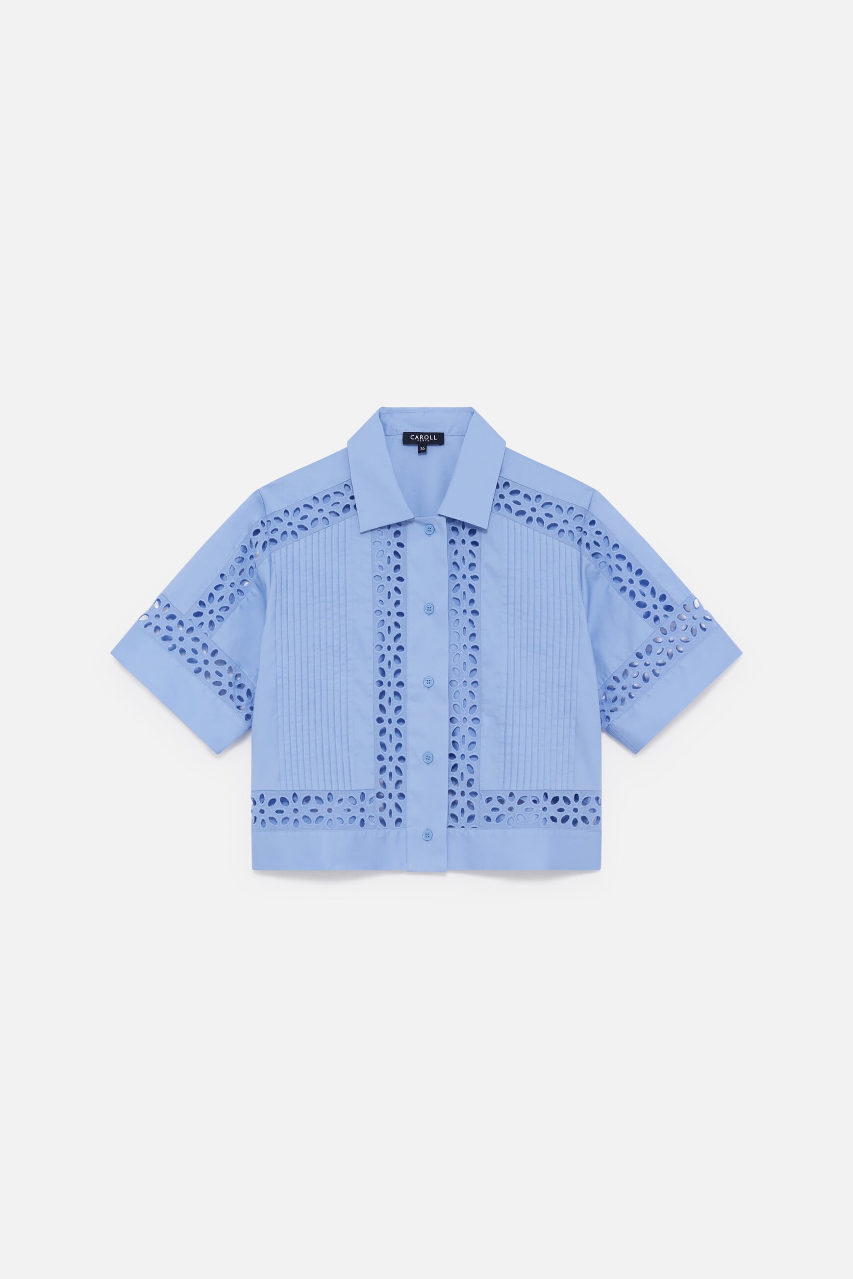 Chemise Chantilly bleu ciel femme