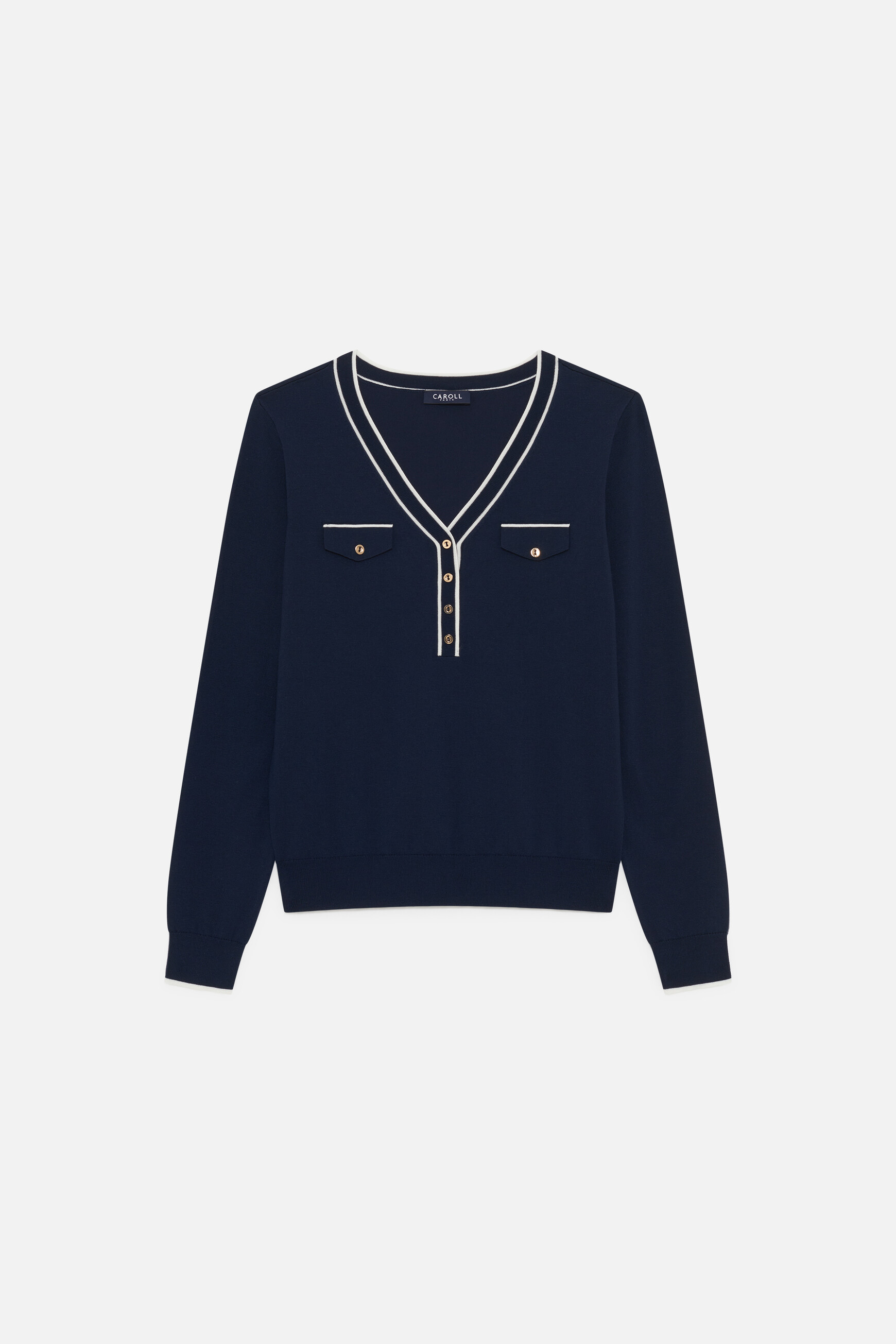 Mcharlotte sweater navy blue woman