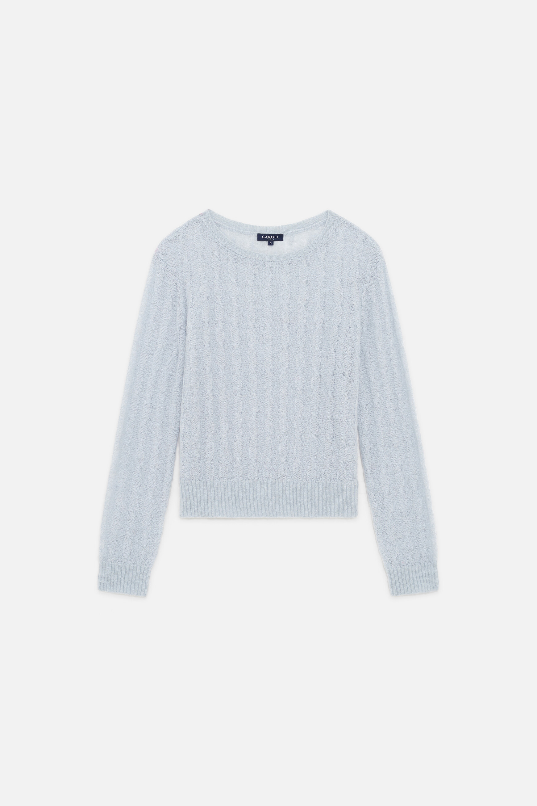 Pull Msydney bleu gris femme