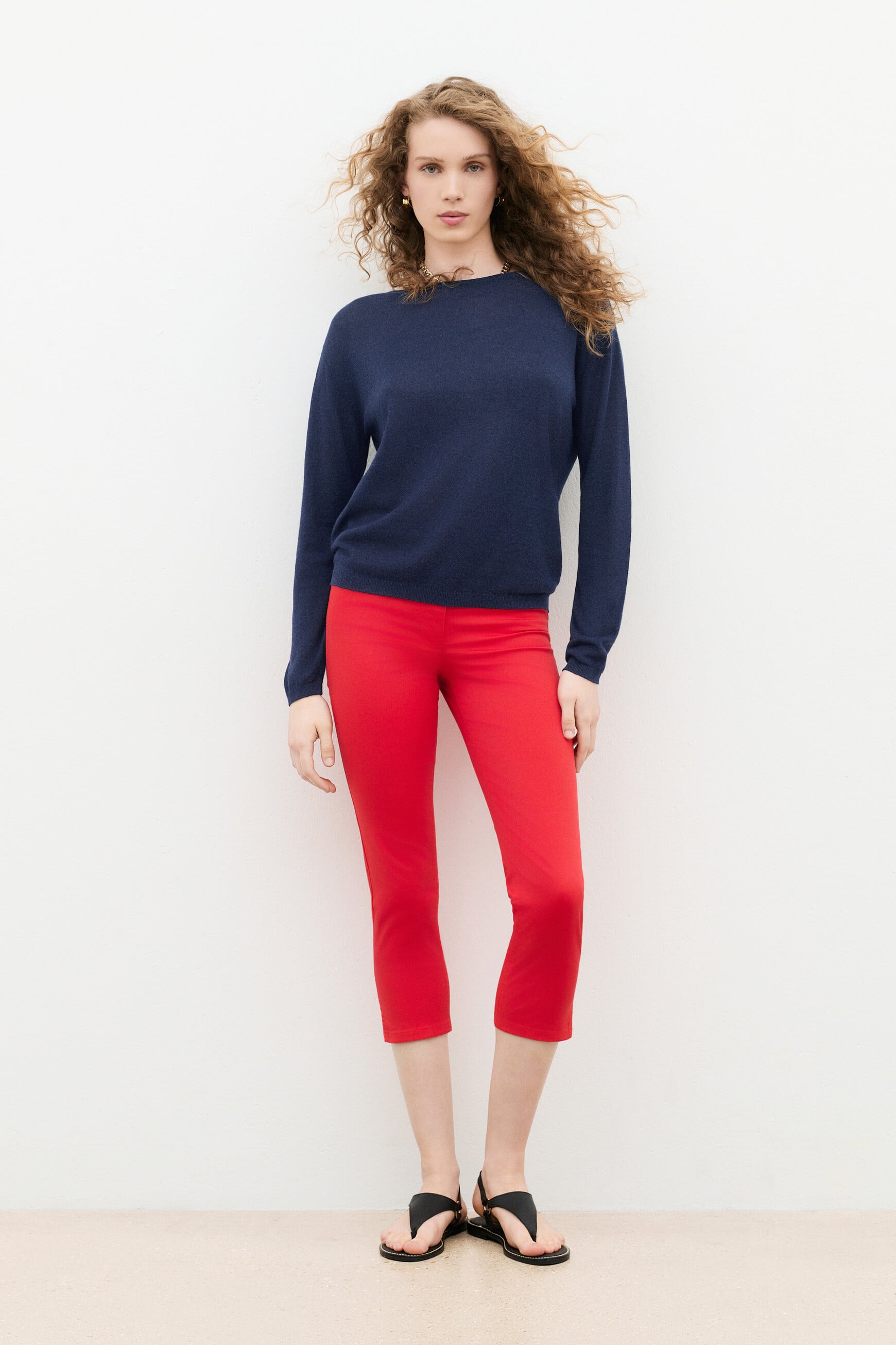 marineblauw vrouw