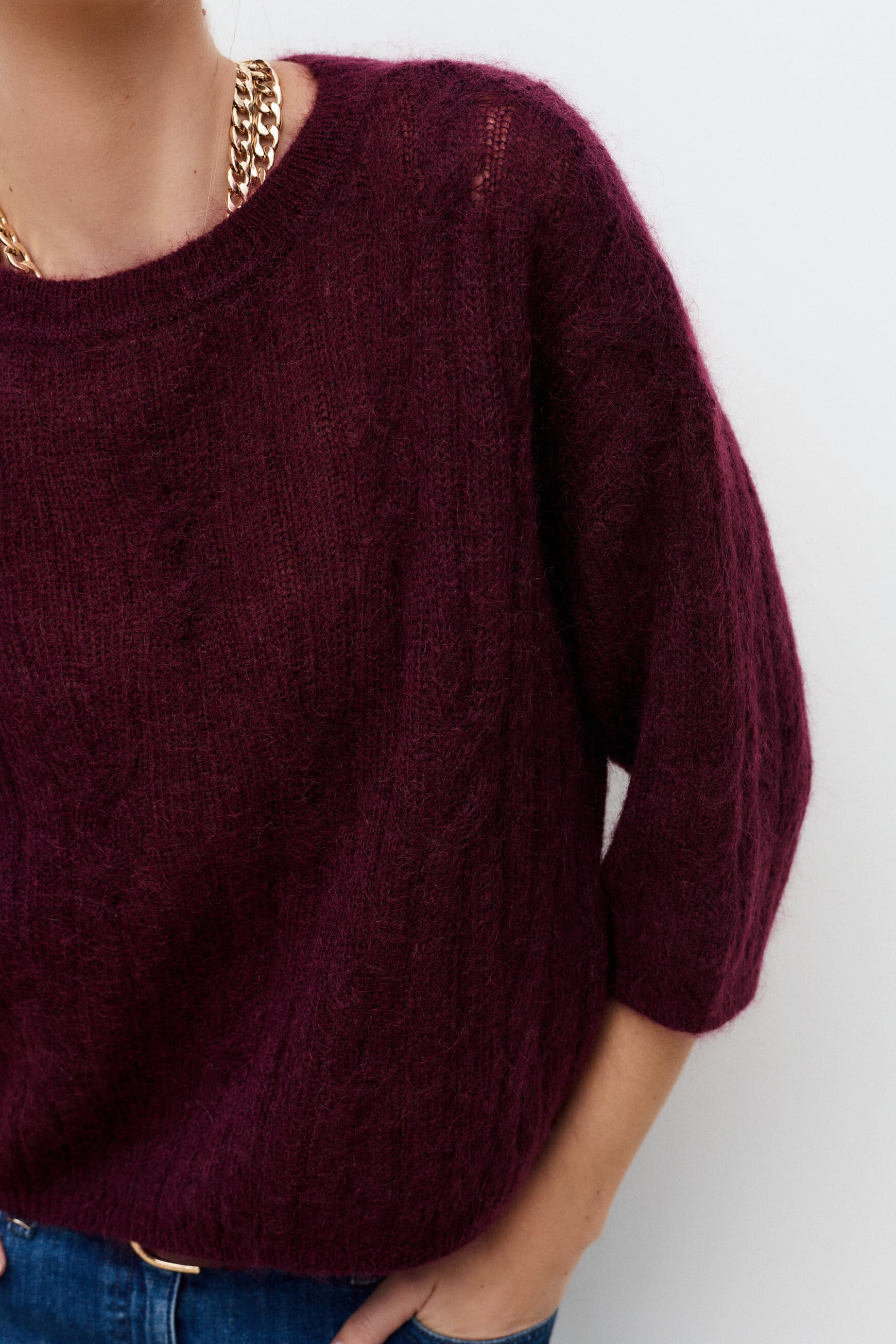 Pull mchloe prune femme