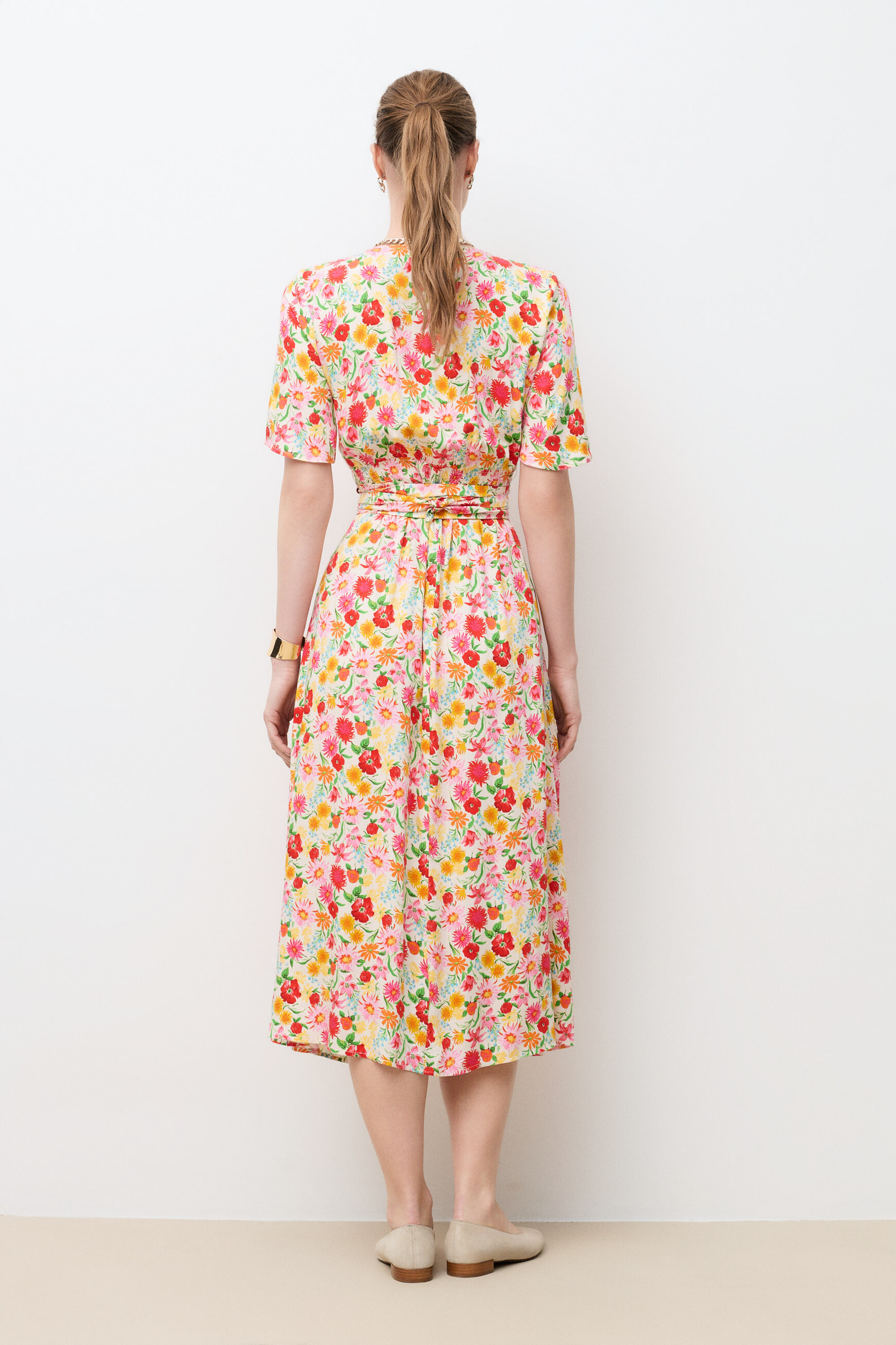 Robe Rleila multicolore femme