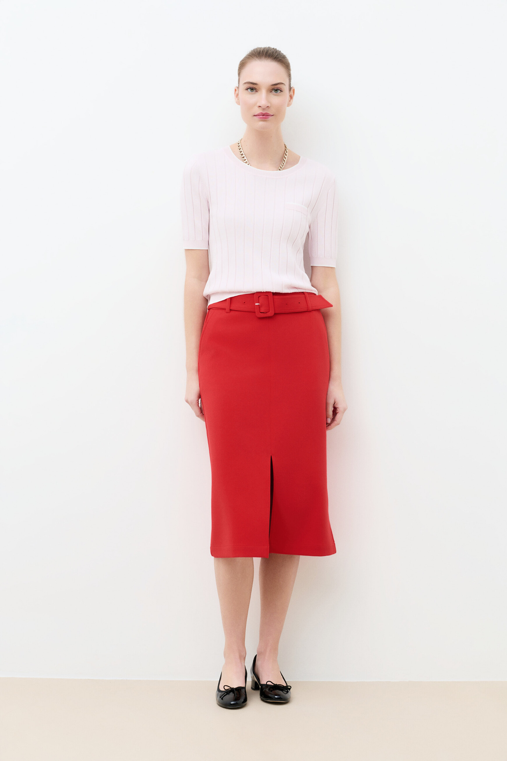 Pull Camilla rose clair femme