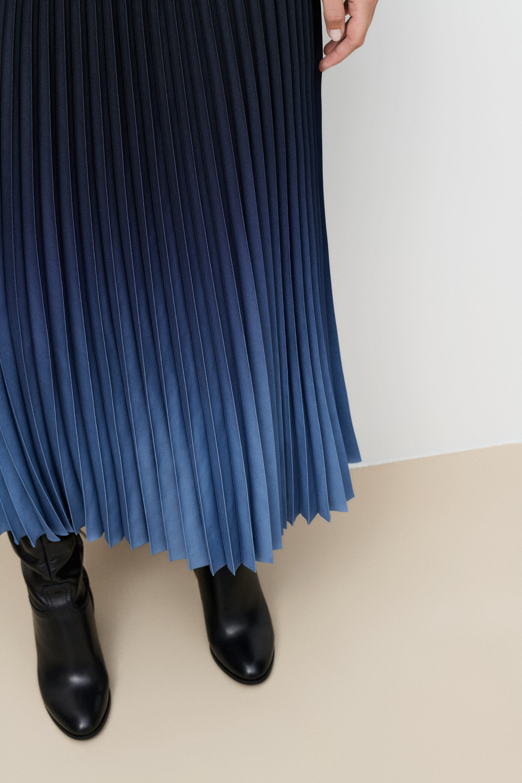 Skirt Joella navy blue woman