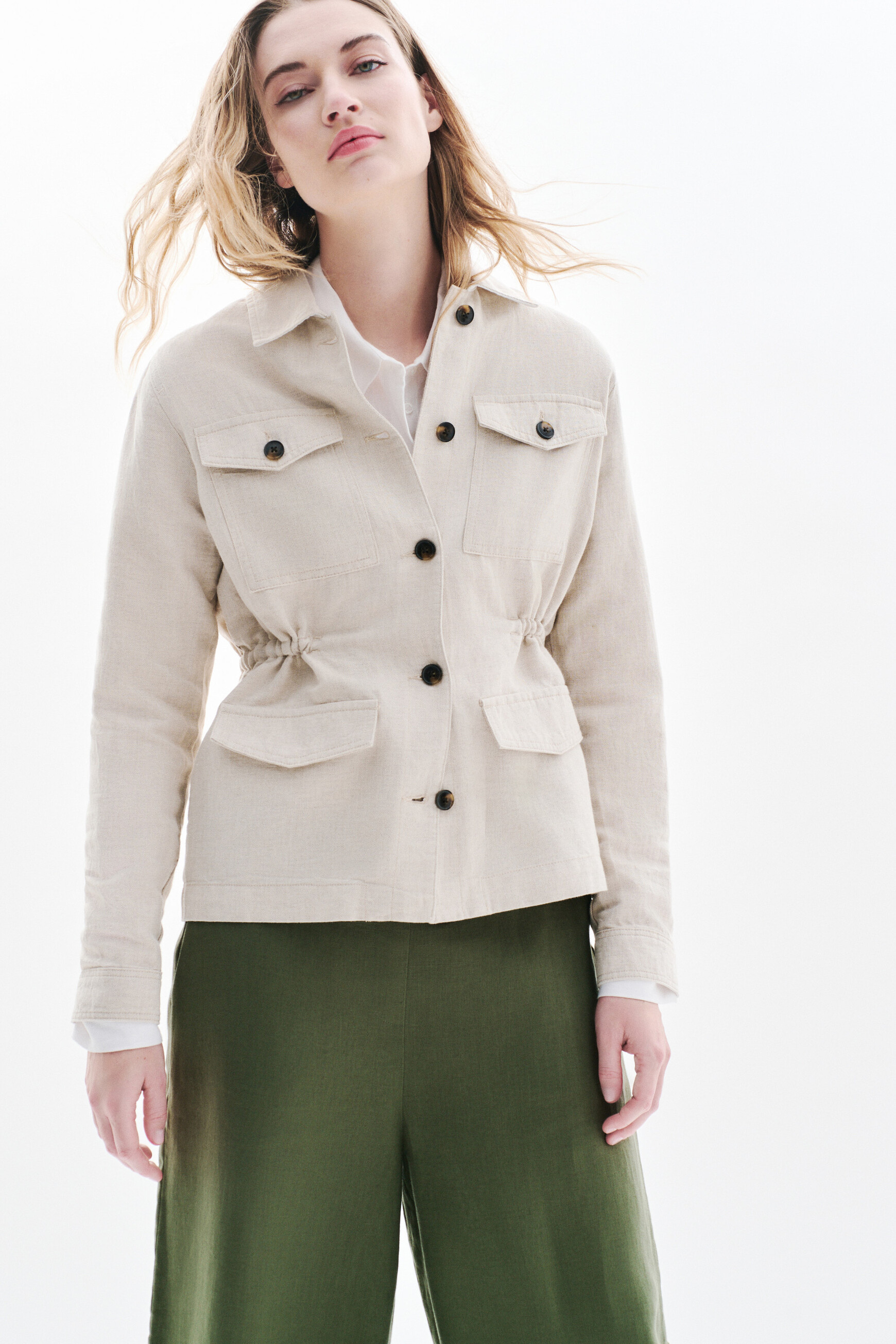 Giacca Grace sabbia donna
