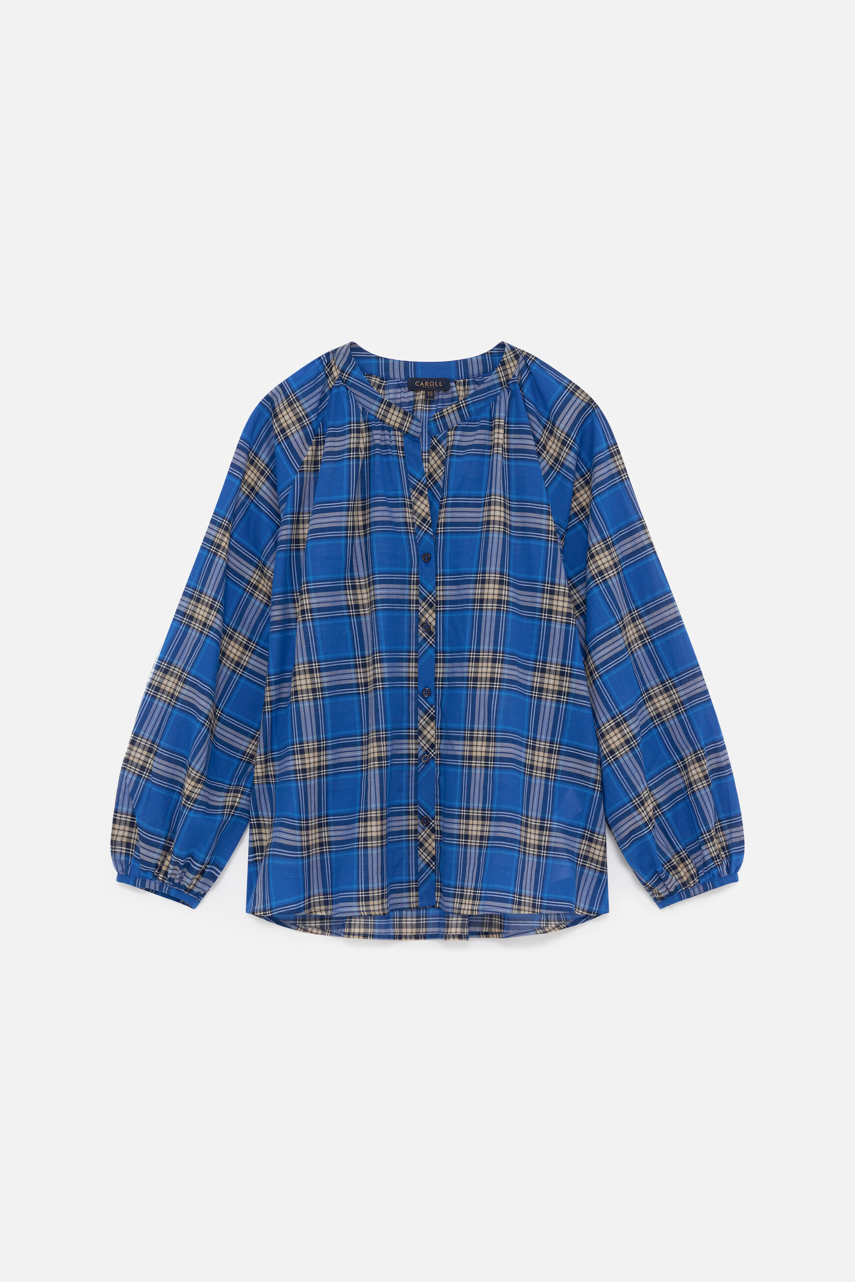 Camicia Caubia elektroblau donna