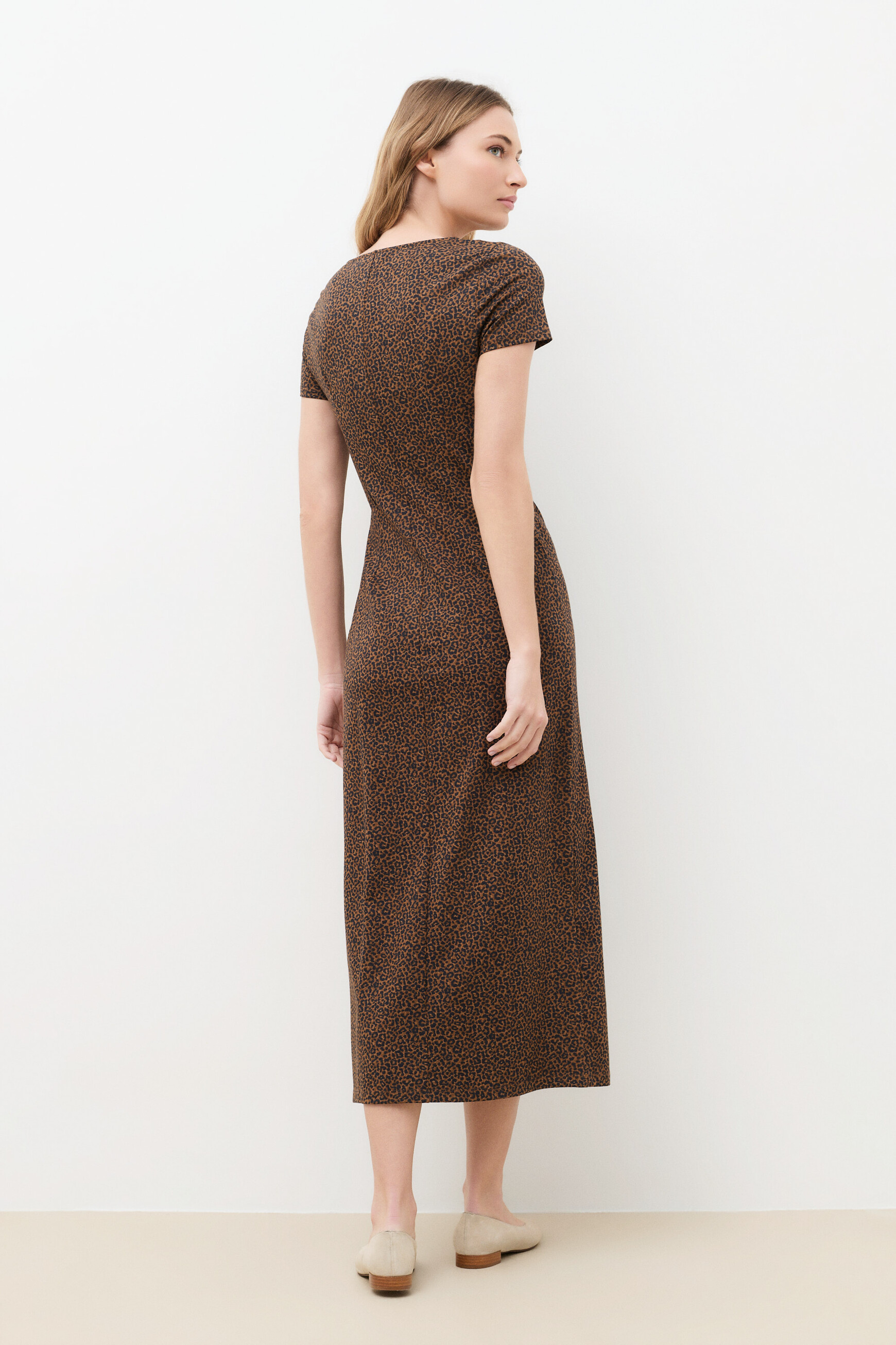 Abito Rbobbyl marrone donna