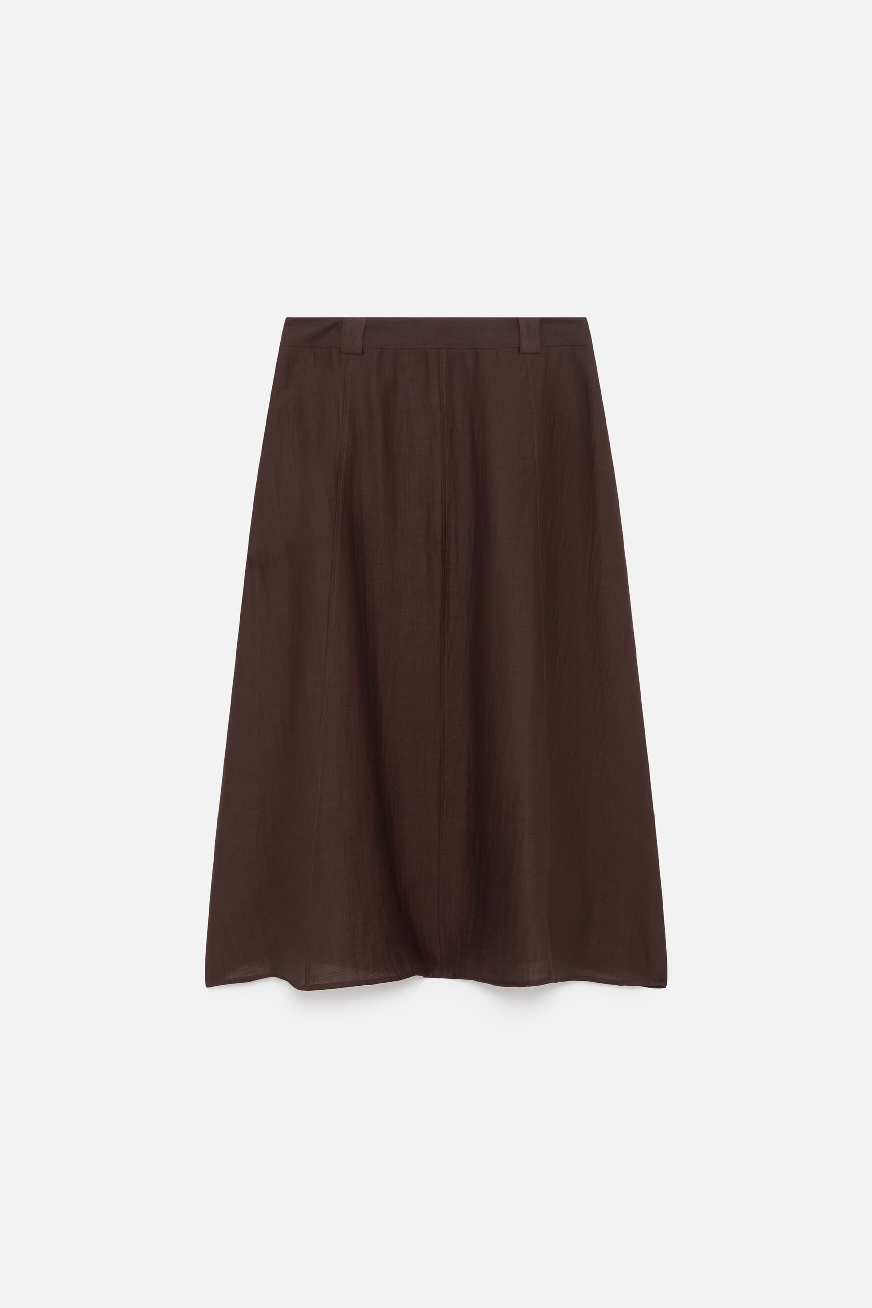 Jupe Jalice marron fonc&eacute; femme