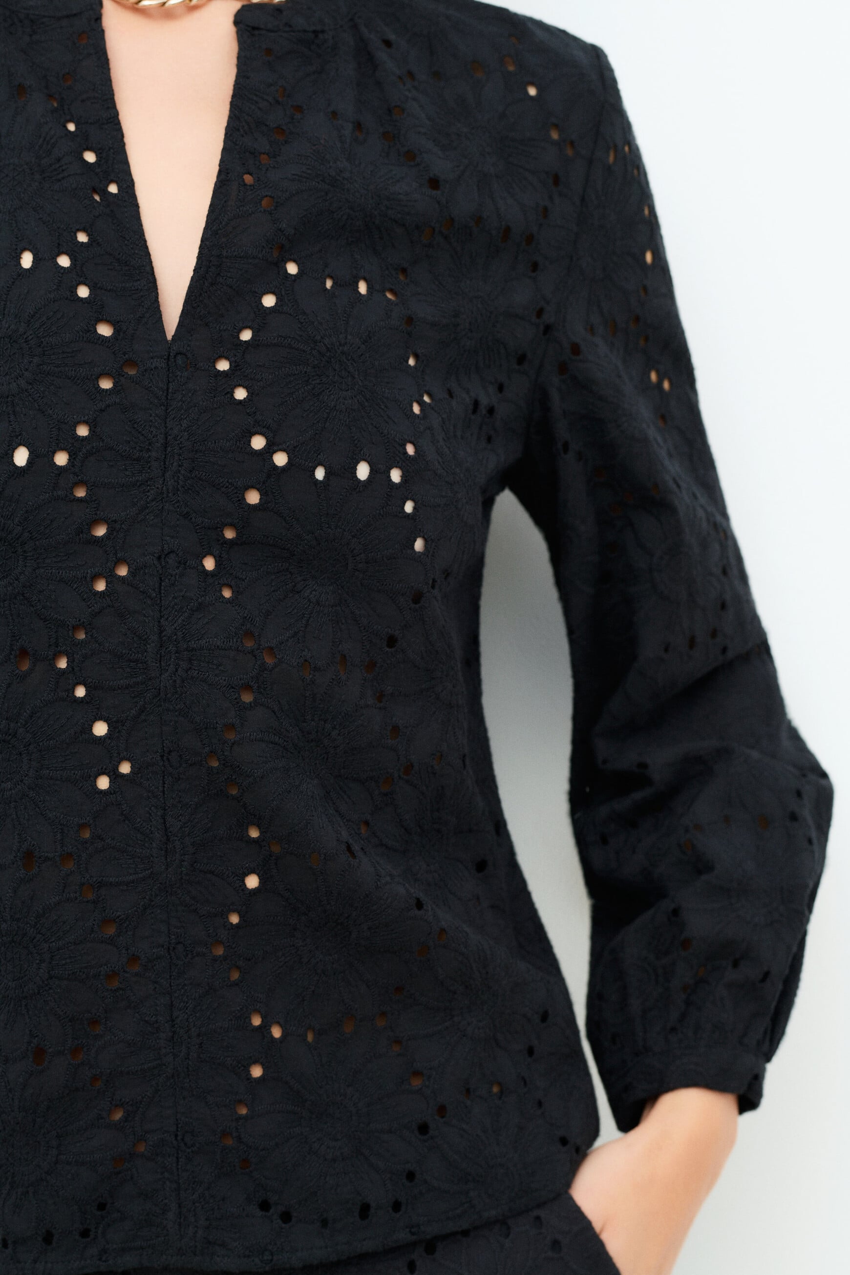Chemise Camilou noir femme